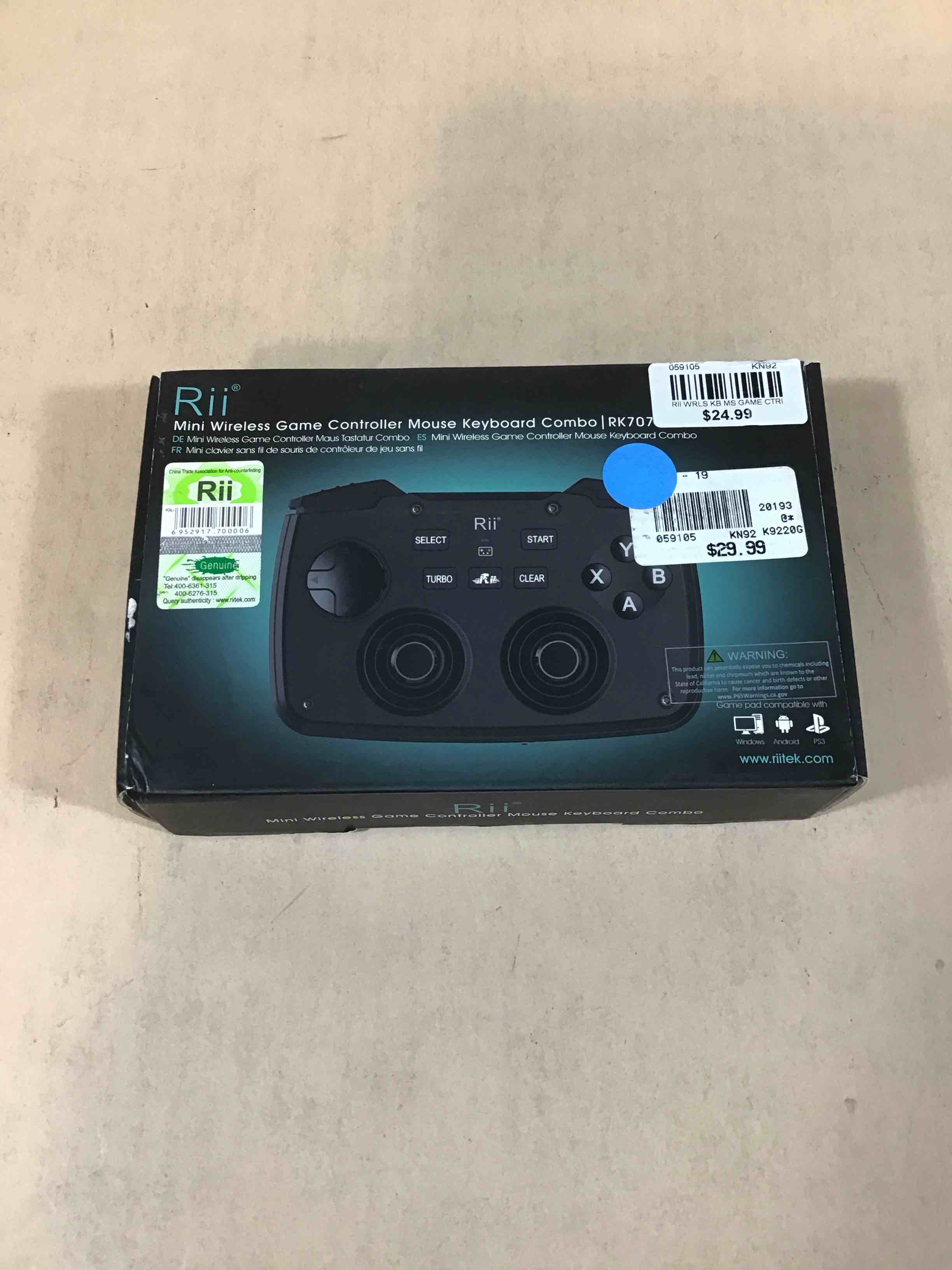 Condition photo showing Good Condition for rii mini wireless game controller
