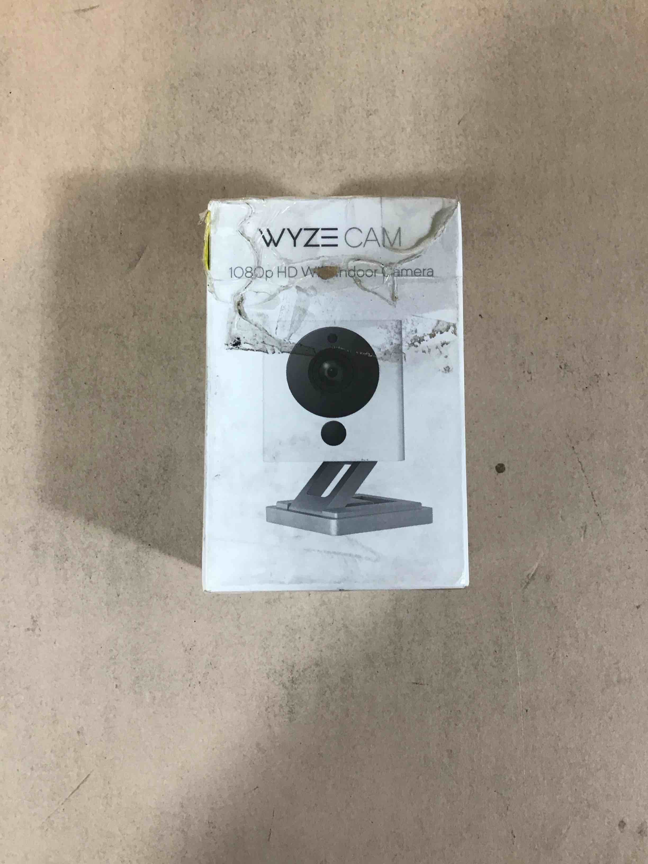 Condition photo showing Good Condition for wyze cam 1080p hd indoor wireless smart home security camera with night vision, 2-way audio, works with alexa & the google assistant, one pack, white