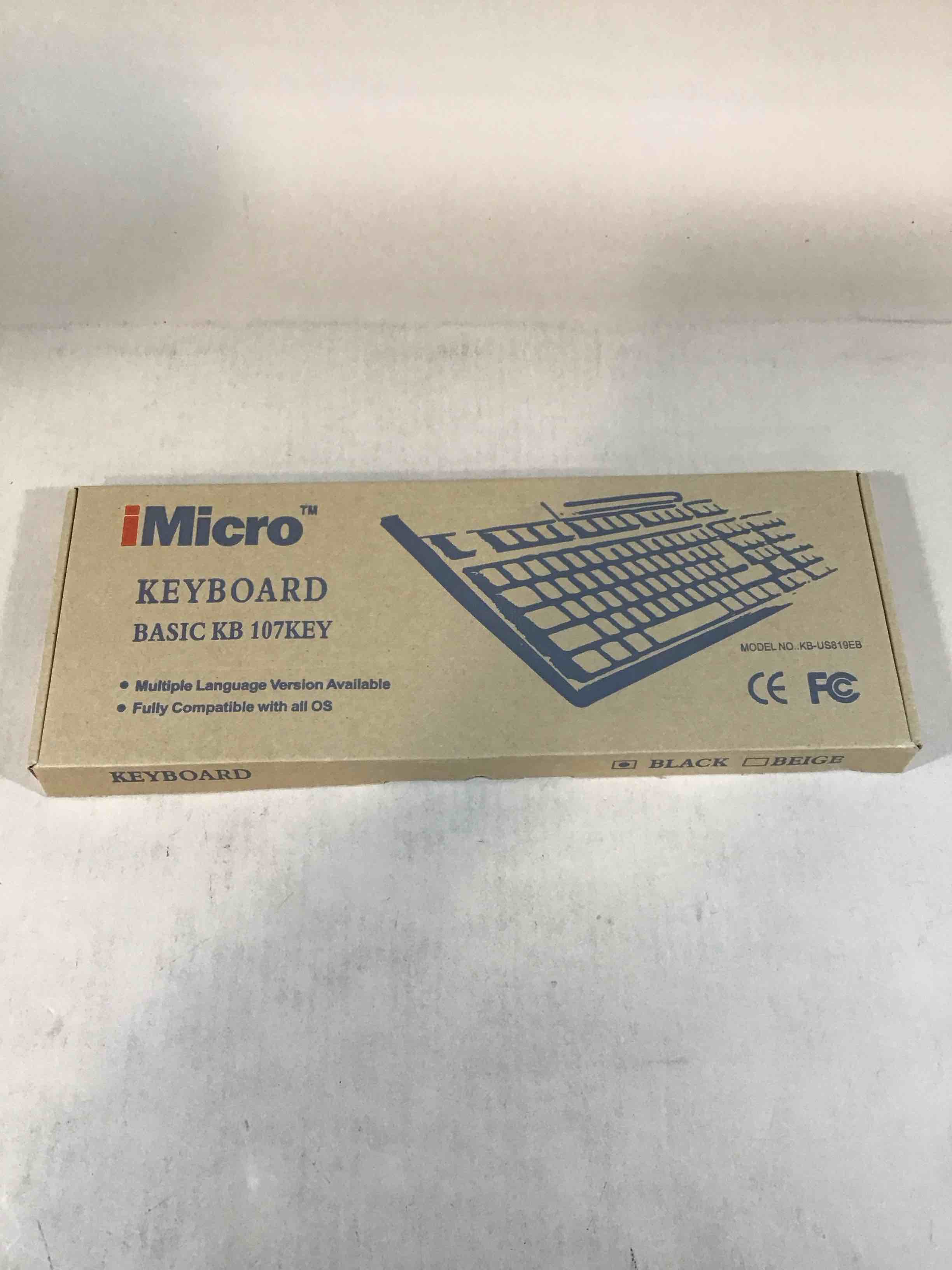 Condition photo showing Good Condition for imicro basic usb english keyboard, black