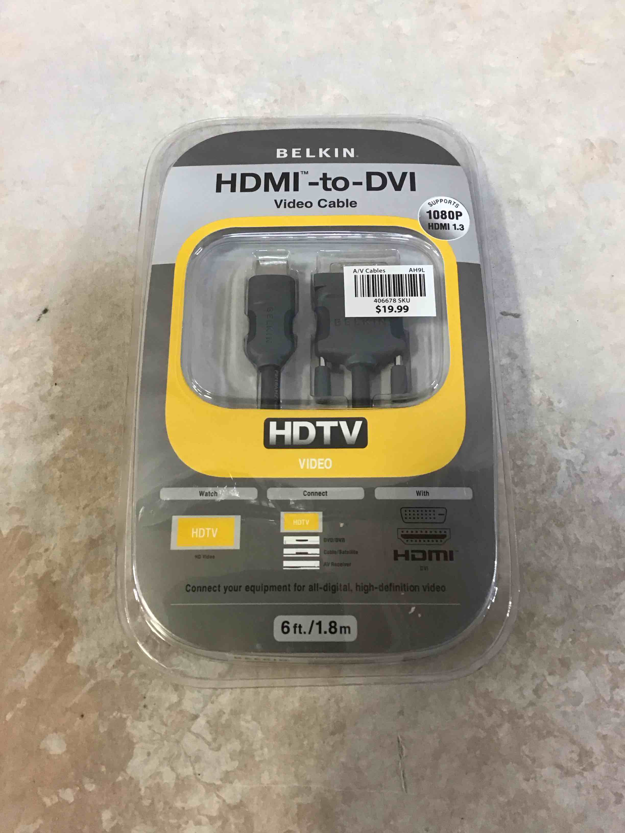 belkin hdmi to dvi-d cable