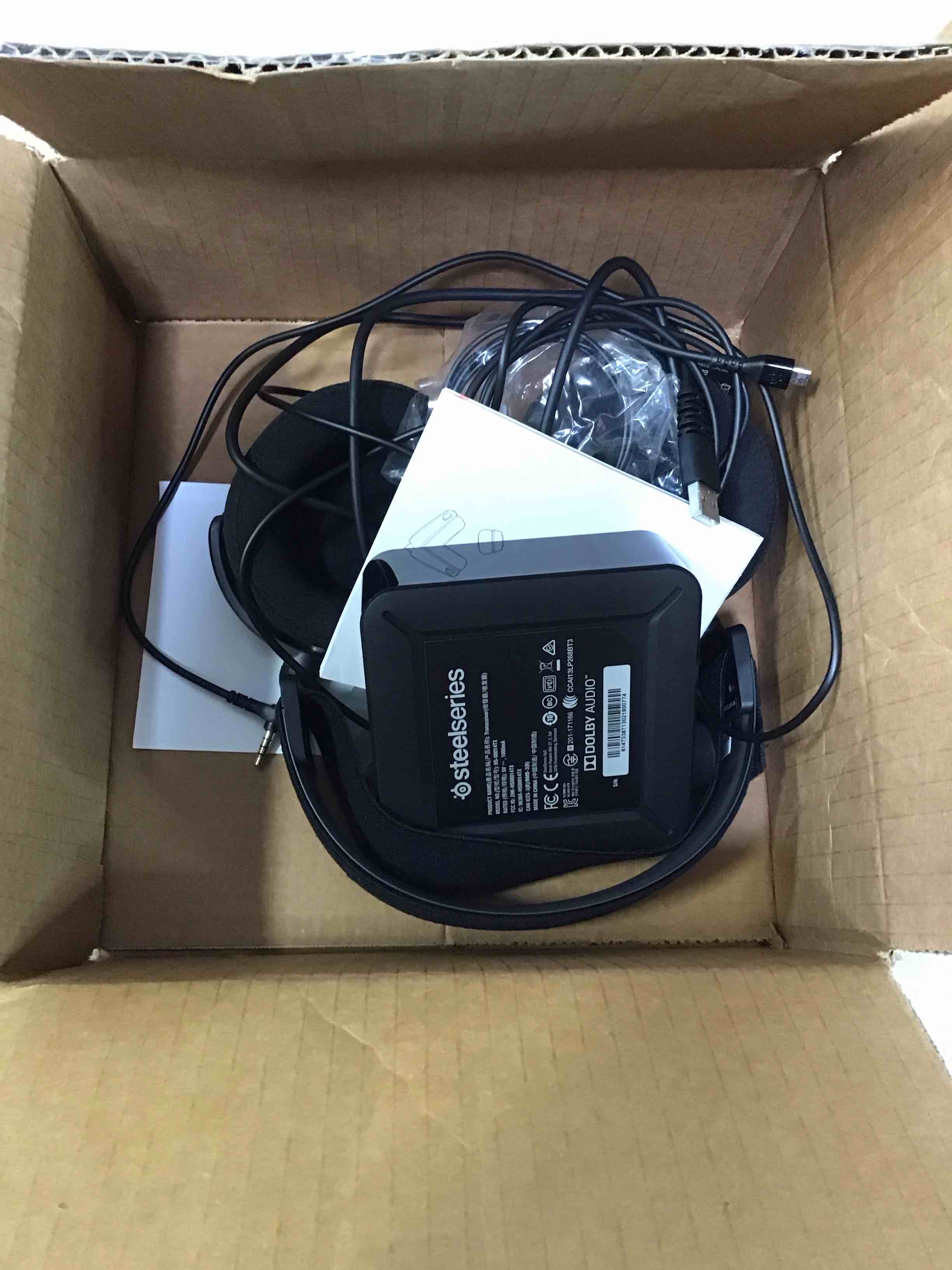 Condition photo showing Good Condition for recertified - steelseries arctis pro wireless high fidelity gaming headset- black