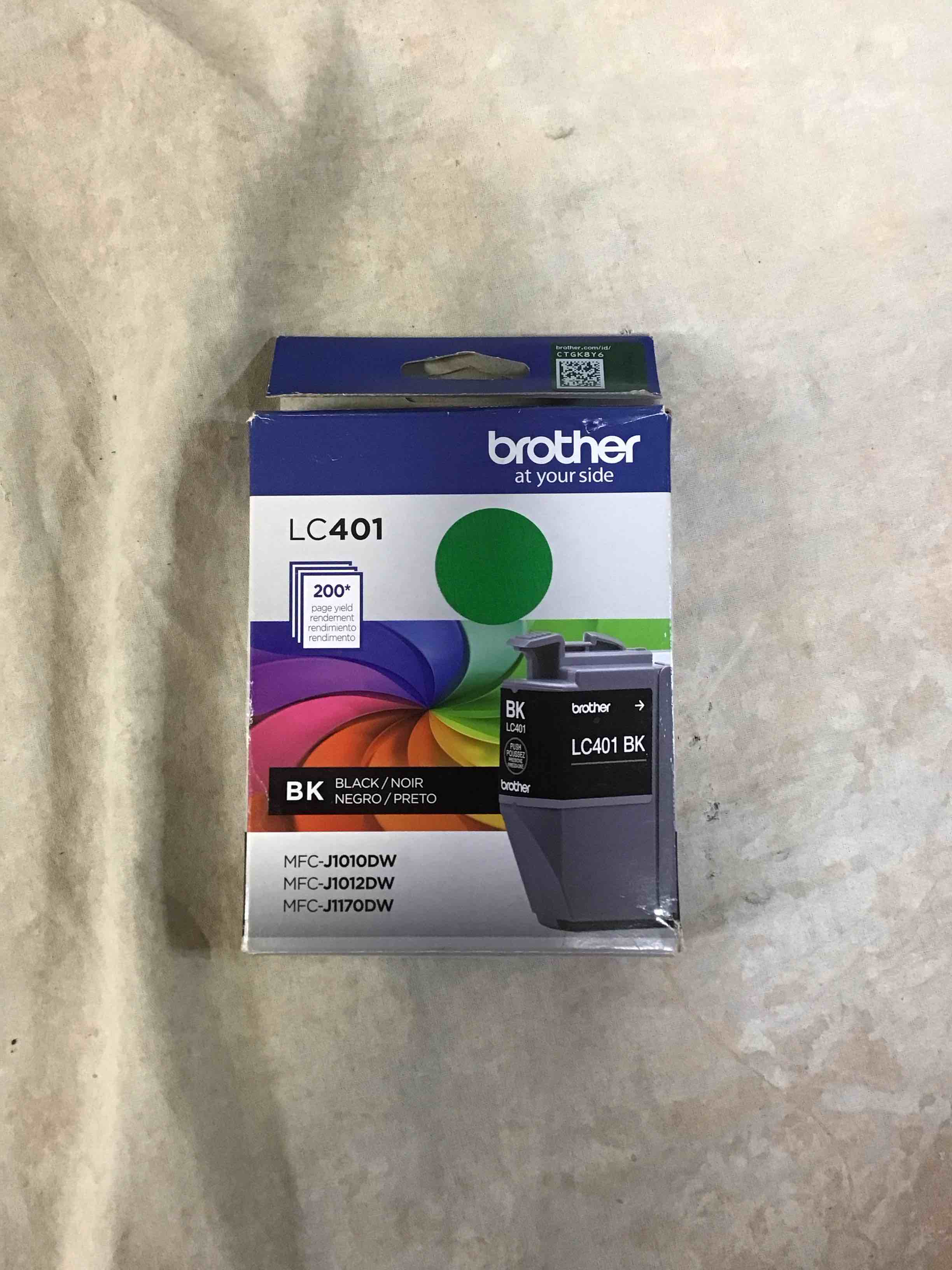 Condition photo showing New/Like New for brother - lc402bk standard yield ink cartridge - black