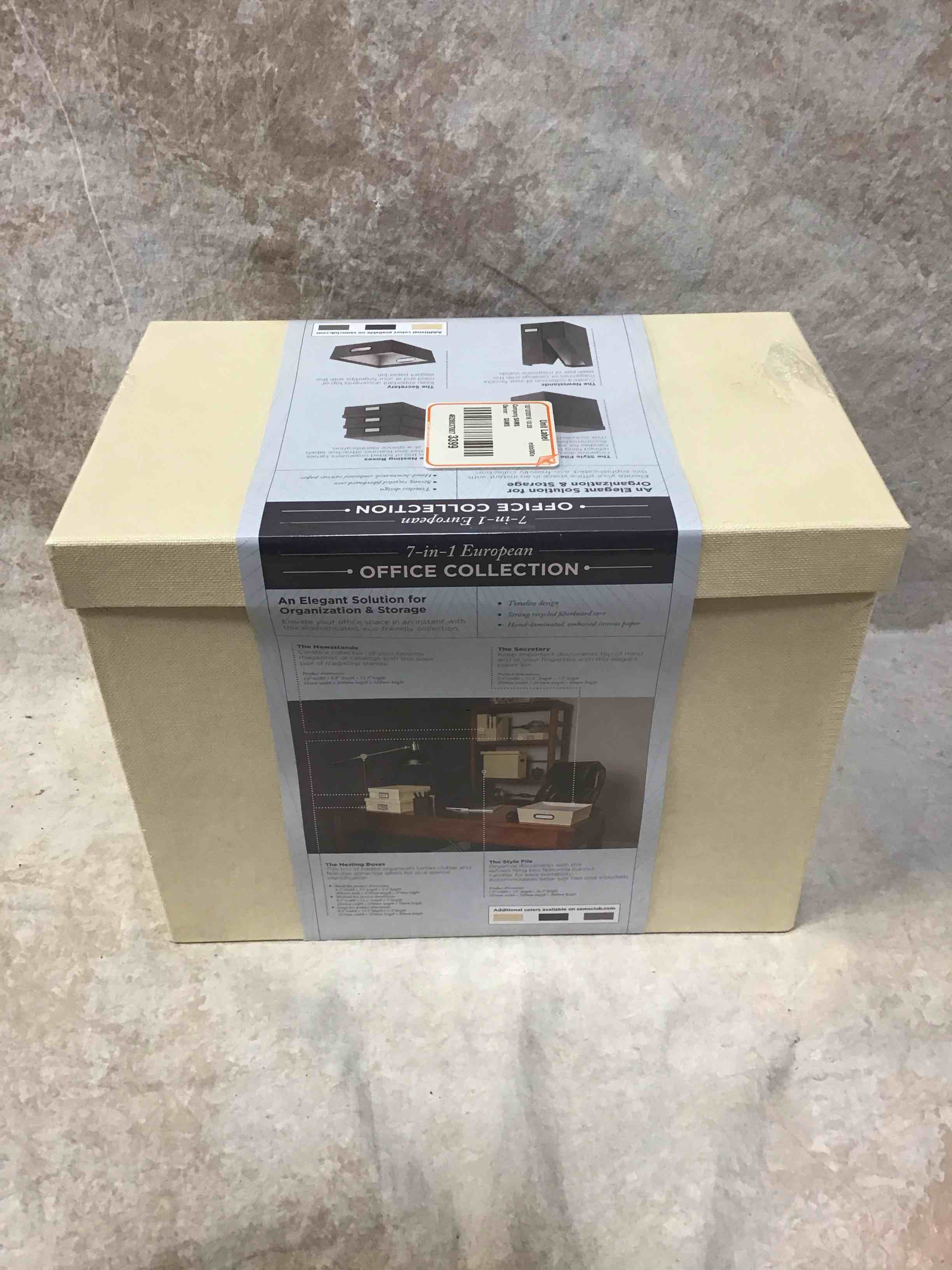 Condition photo showing New/Like New for 7 in 1 european storage office collection