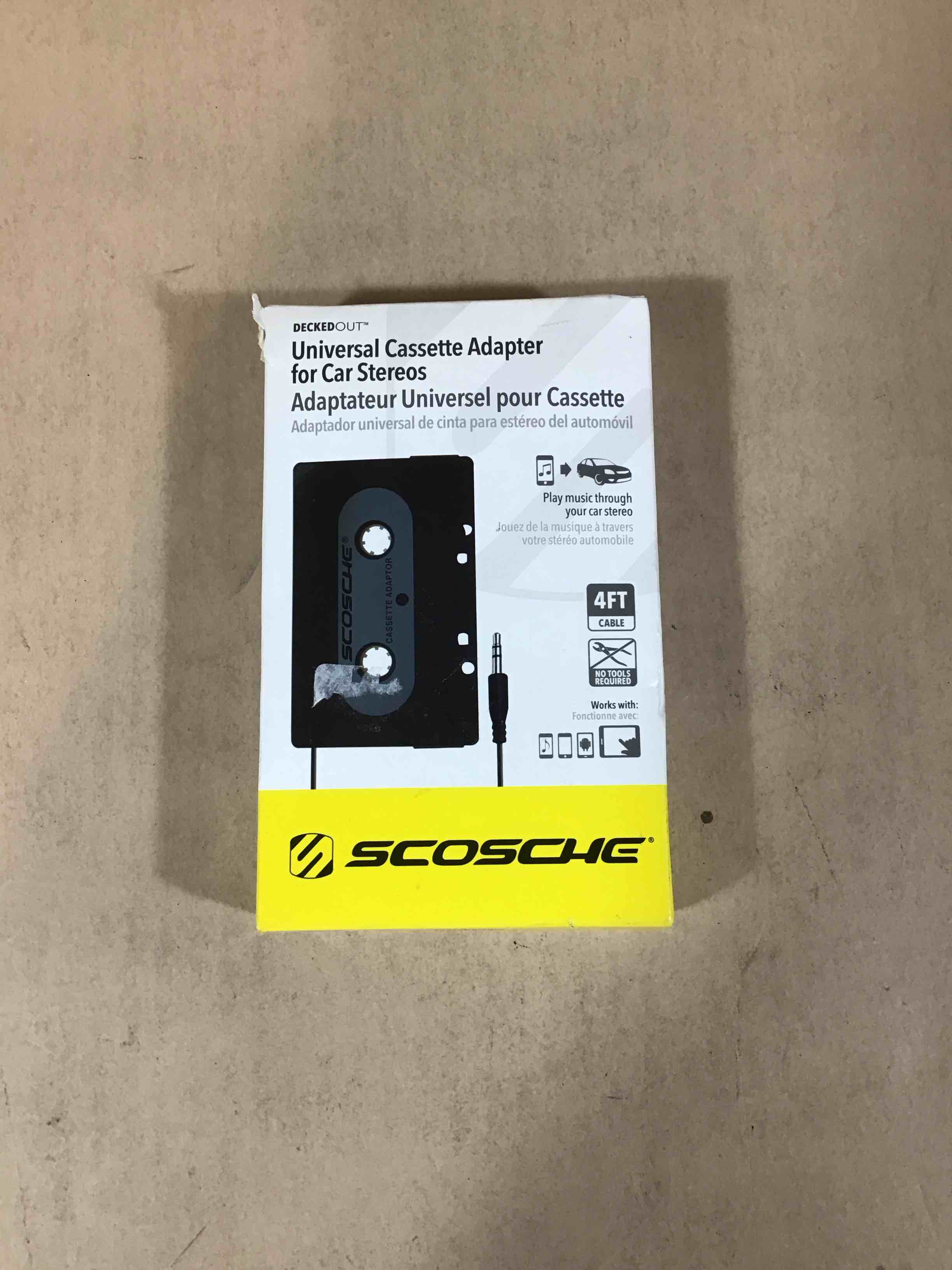 Condition photo showing Good Condition for scosche fm mp3 to cassette adapter pca2