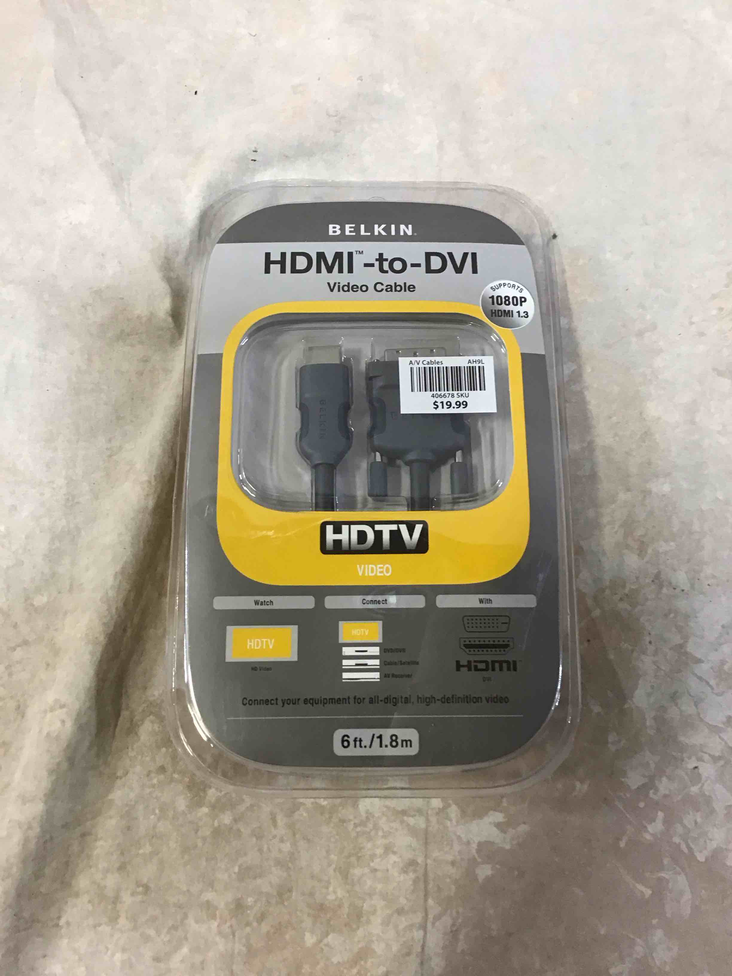 belkin hdmi to dvi-d cable
