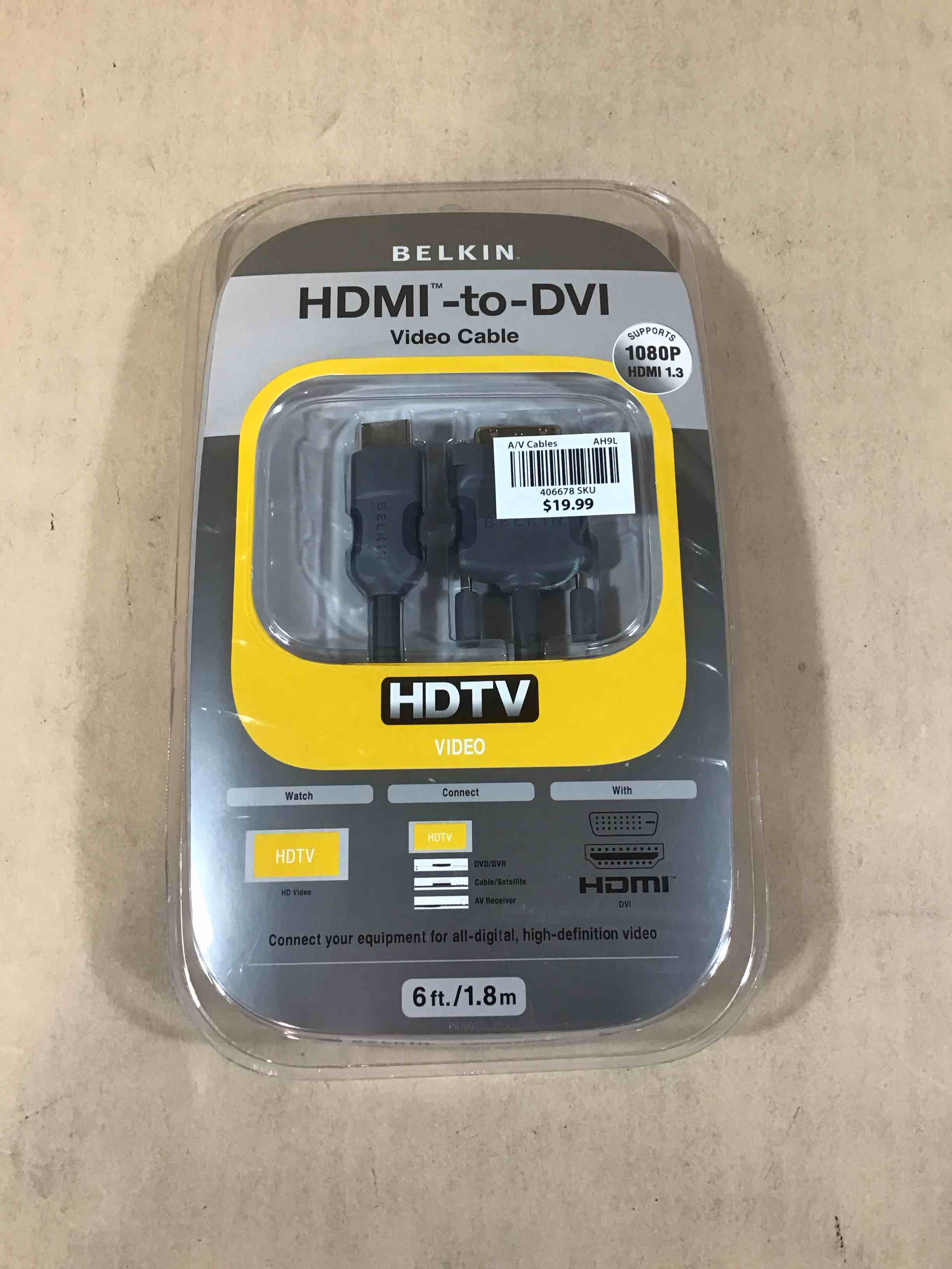 belkin hdmi to dvi-d cable