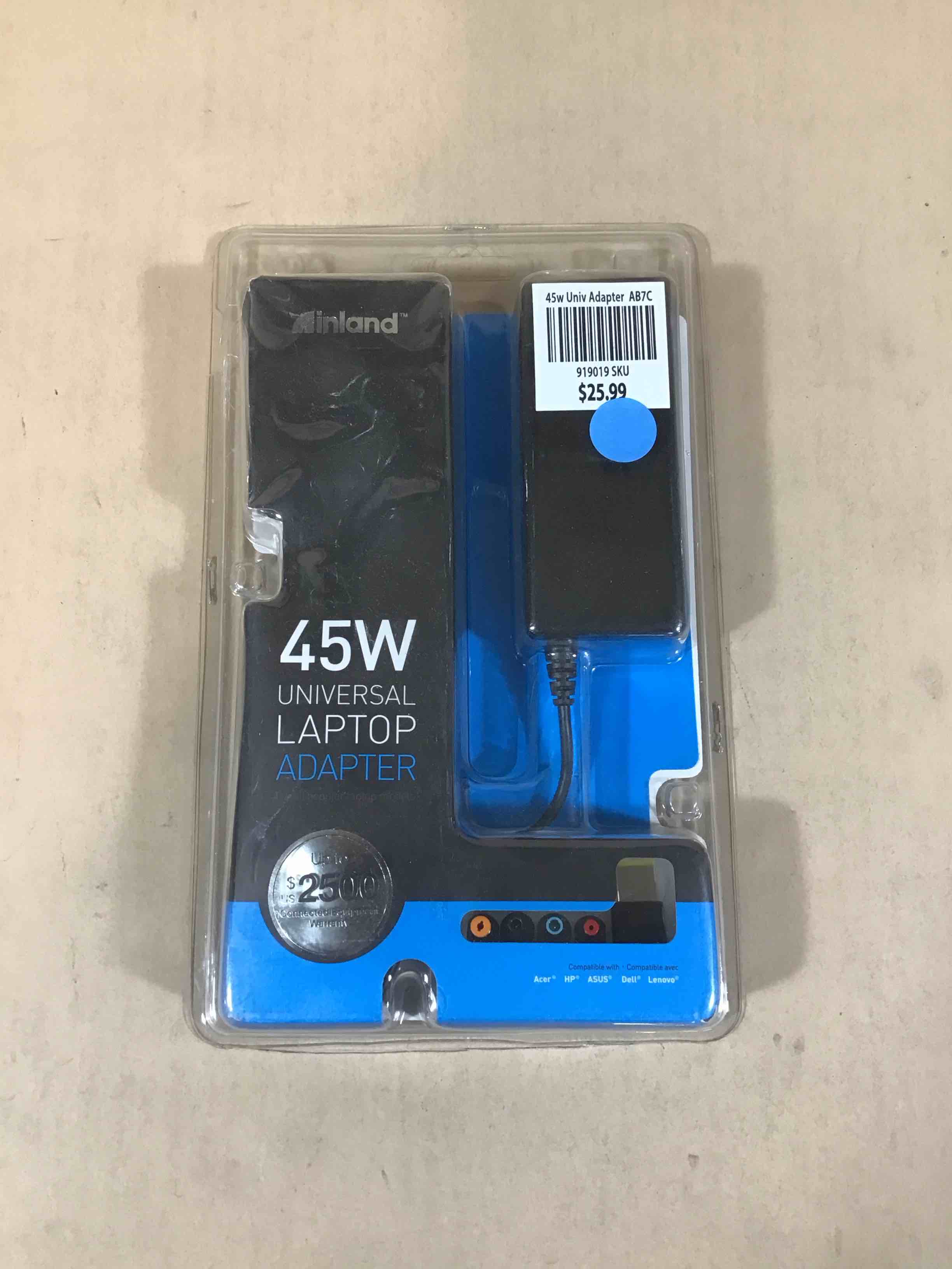 45w universal adapter for laptops