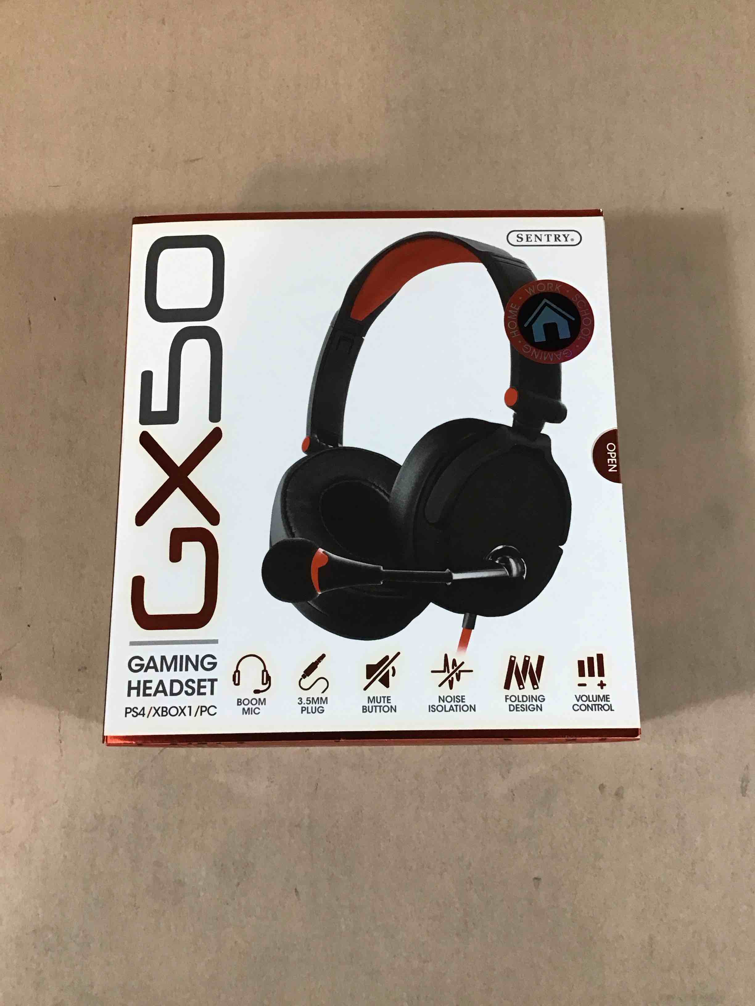sentry gx50 gaming headphones