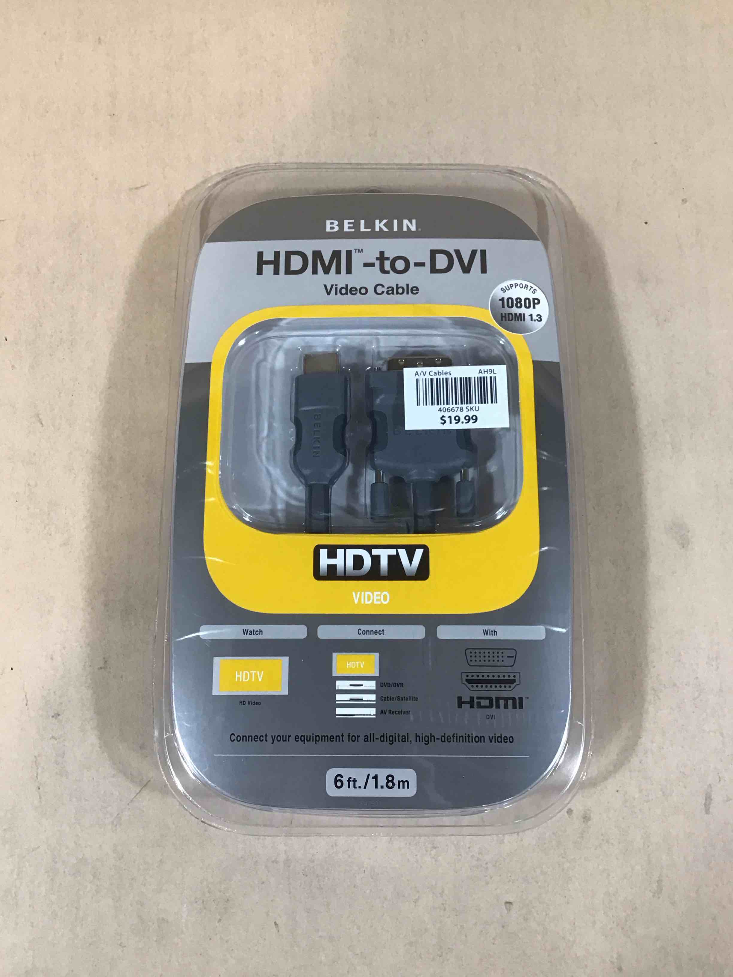 belkin hdmi to dvi-d cable