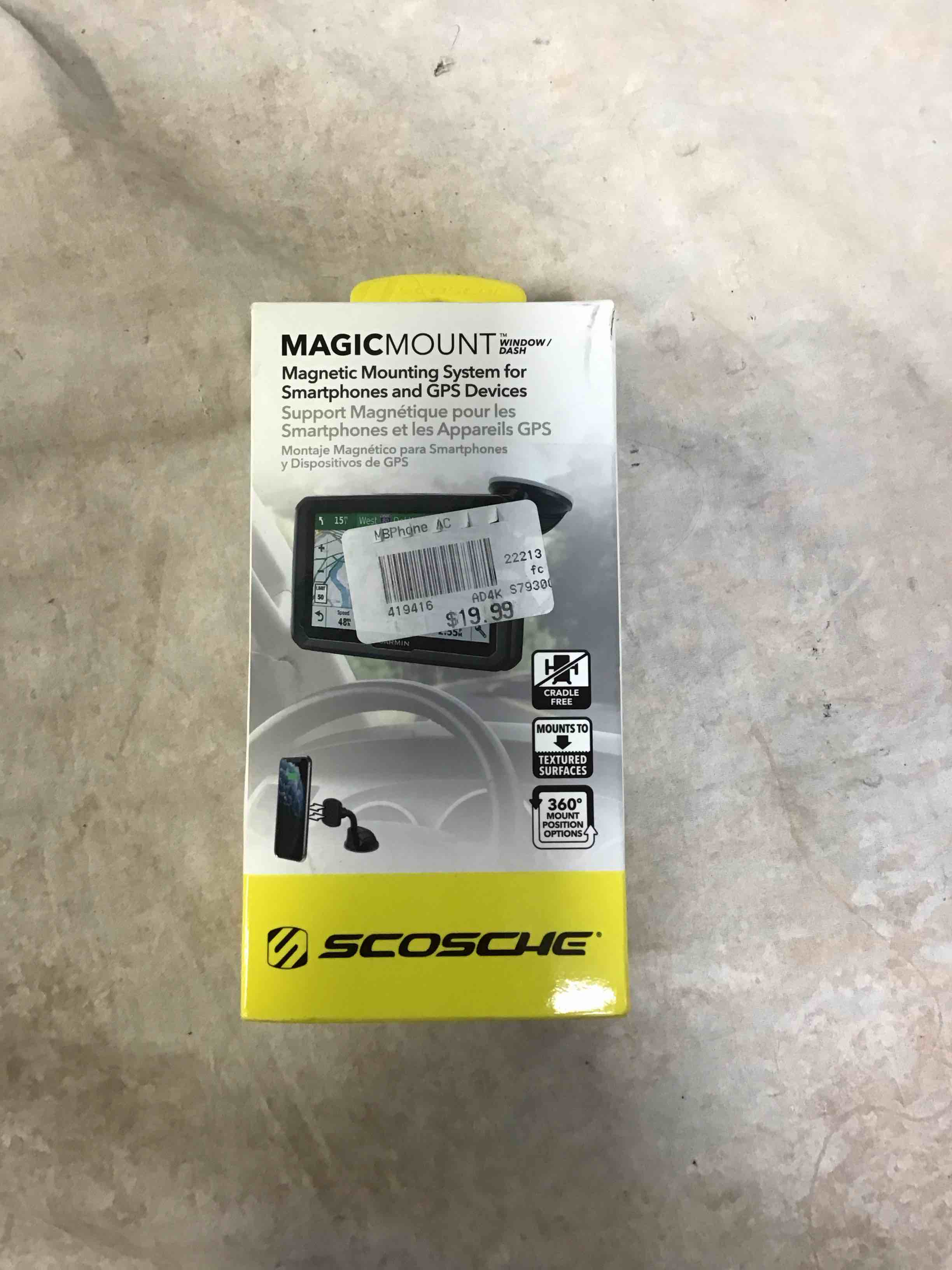 Condition photo showing Good Condition for scosche maghdgps magic mount universal magnetic phone/gps suction cup mount