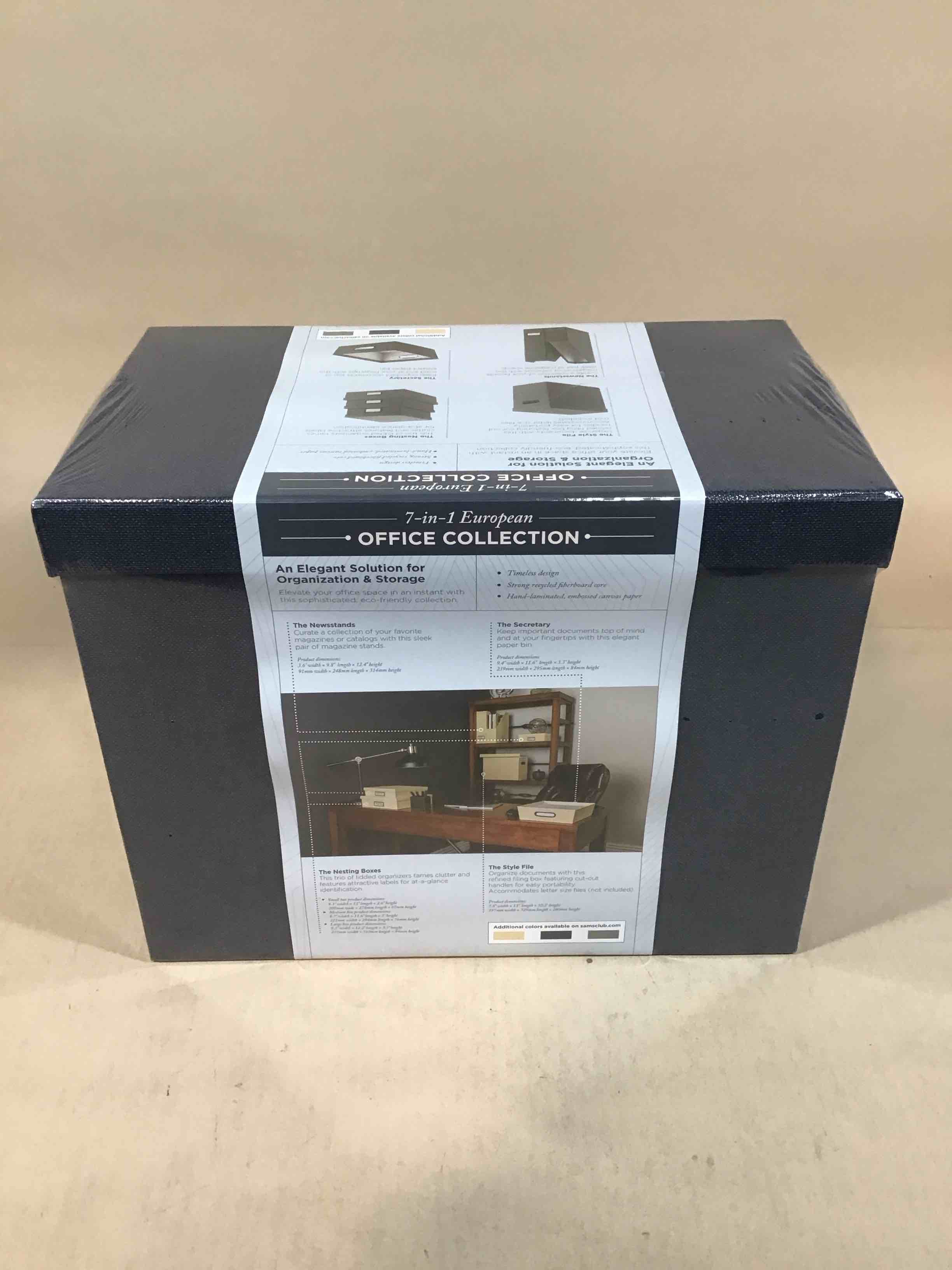 7 in 1 european storage office collection