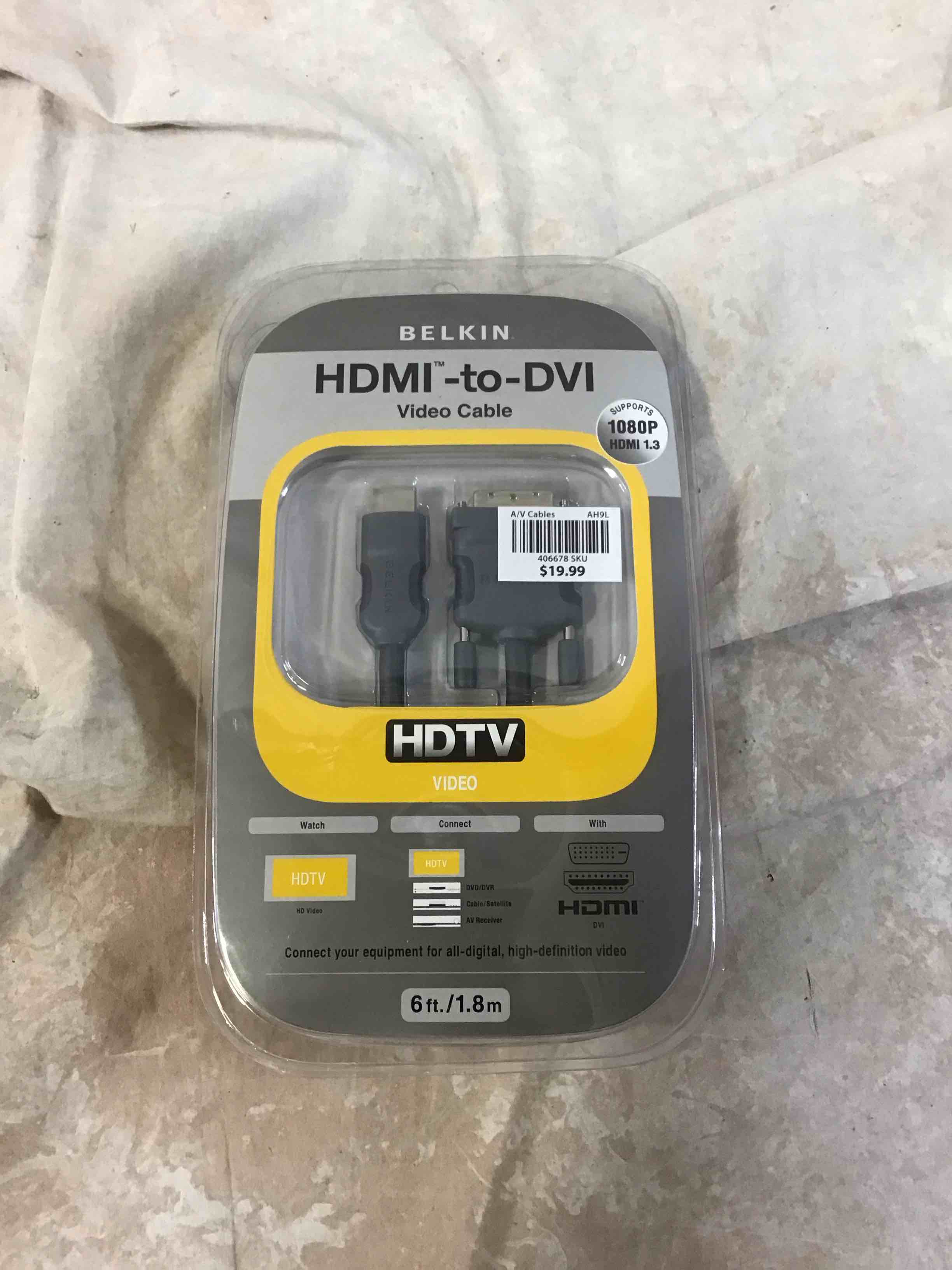 belkin hdmi to dvi-d cable