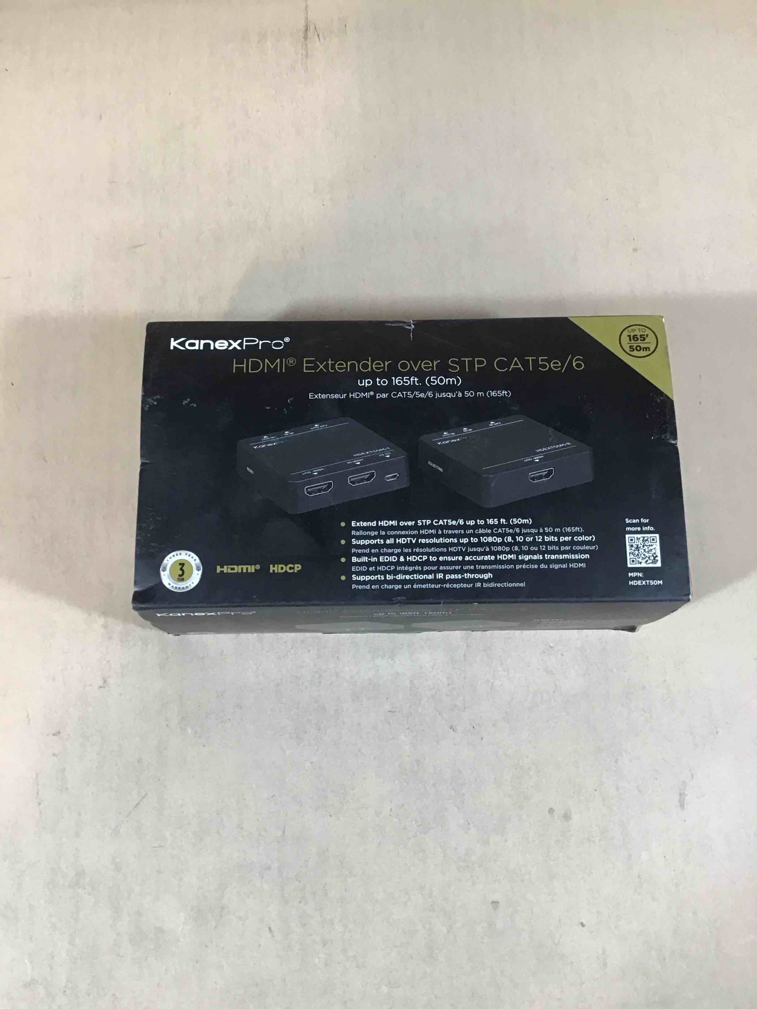 Condition photo showing Good Condition for hdmi extender signals over cat5/6 cable up to 165