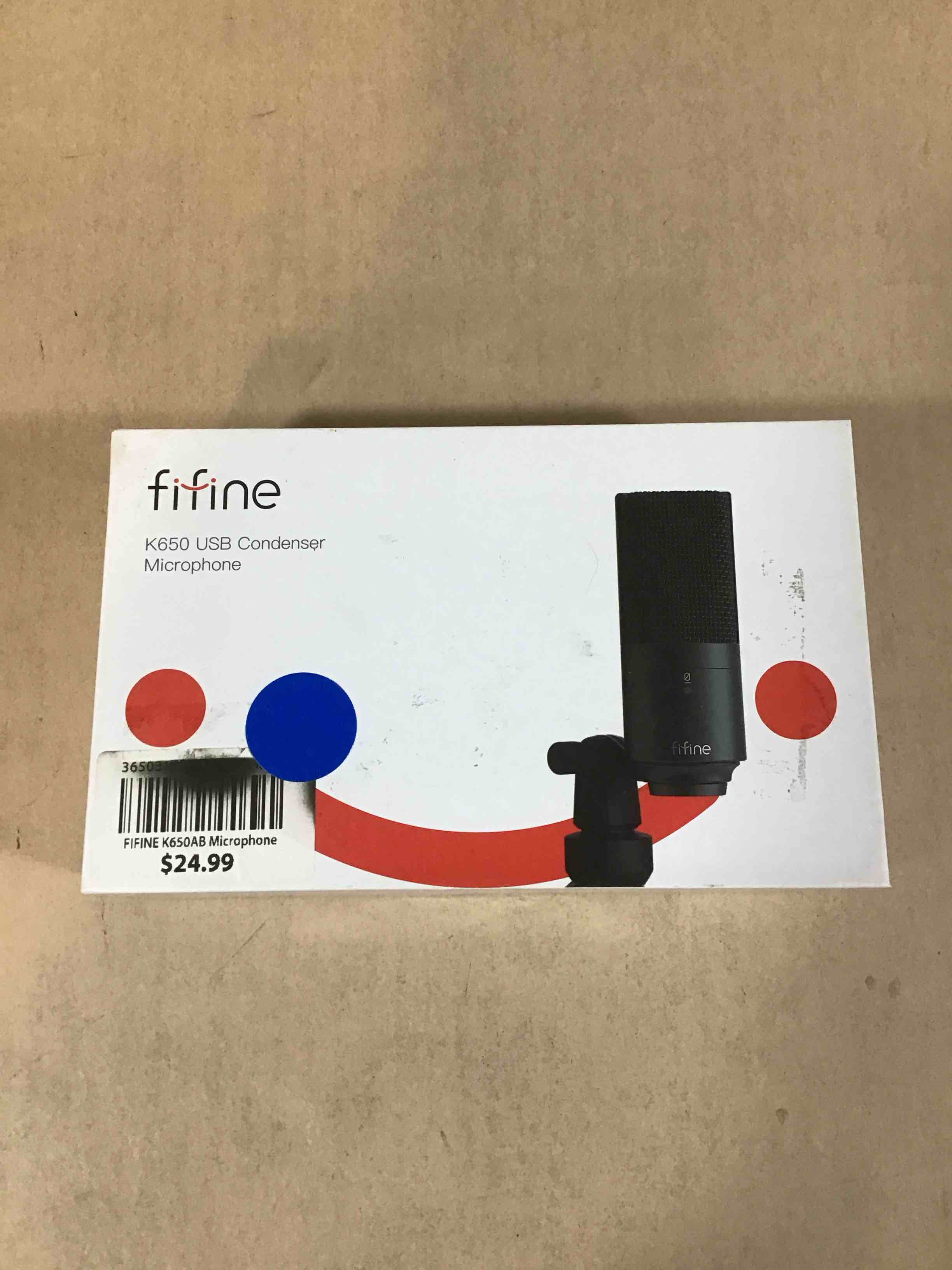Condition photo showing Good Condition for fifine usb condenser microphone