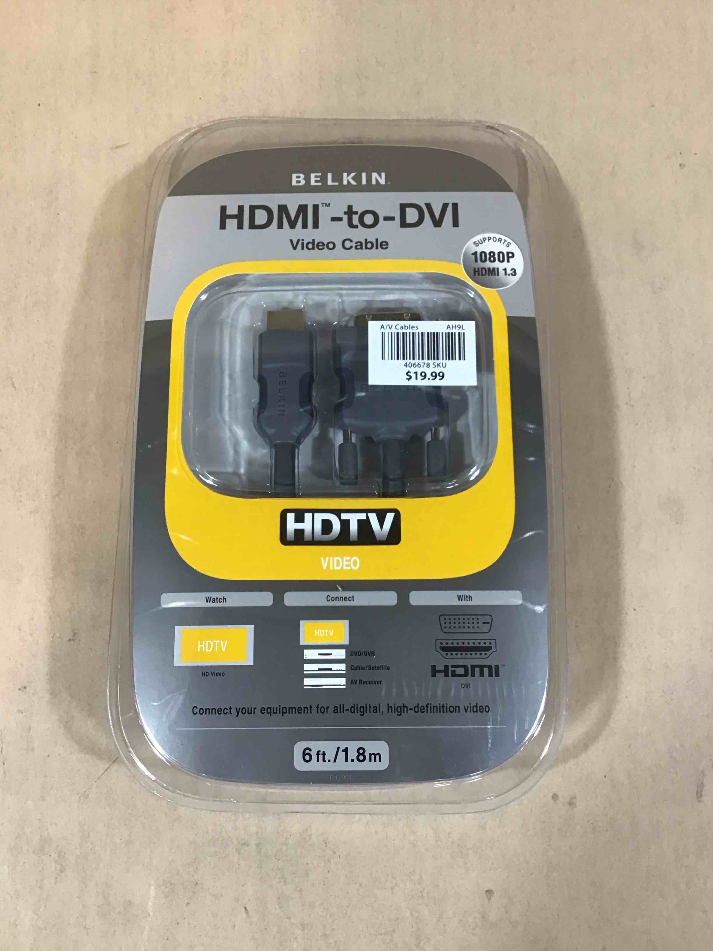 belkin hdmi to dvi-d cable