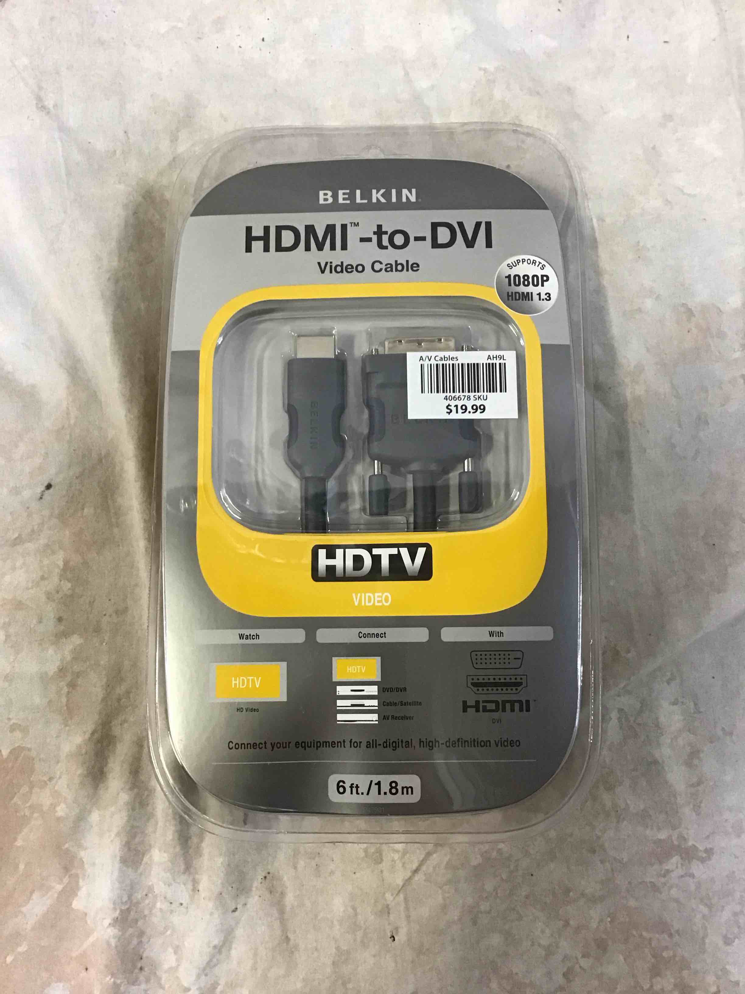 belkin hdmi to dvi-d cable