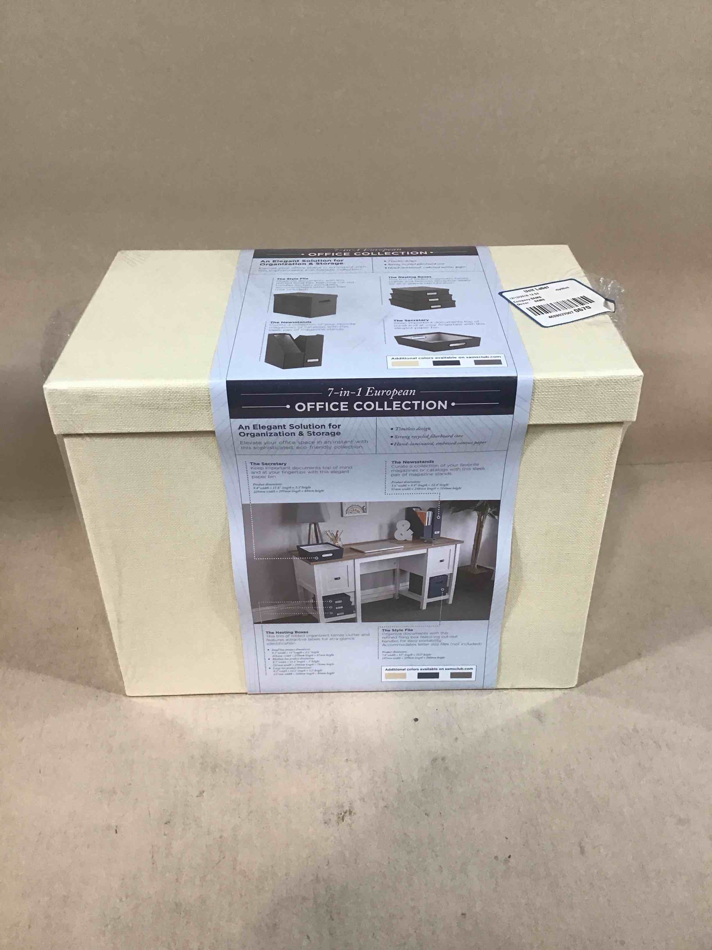 7 in 1 european storage office collection