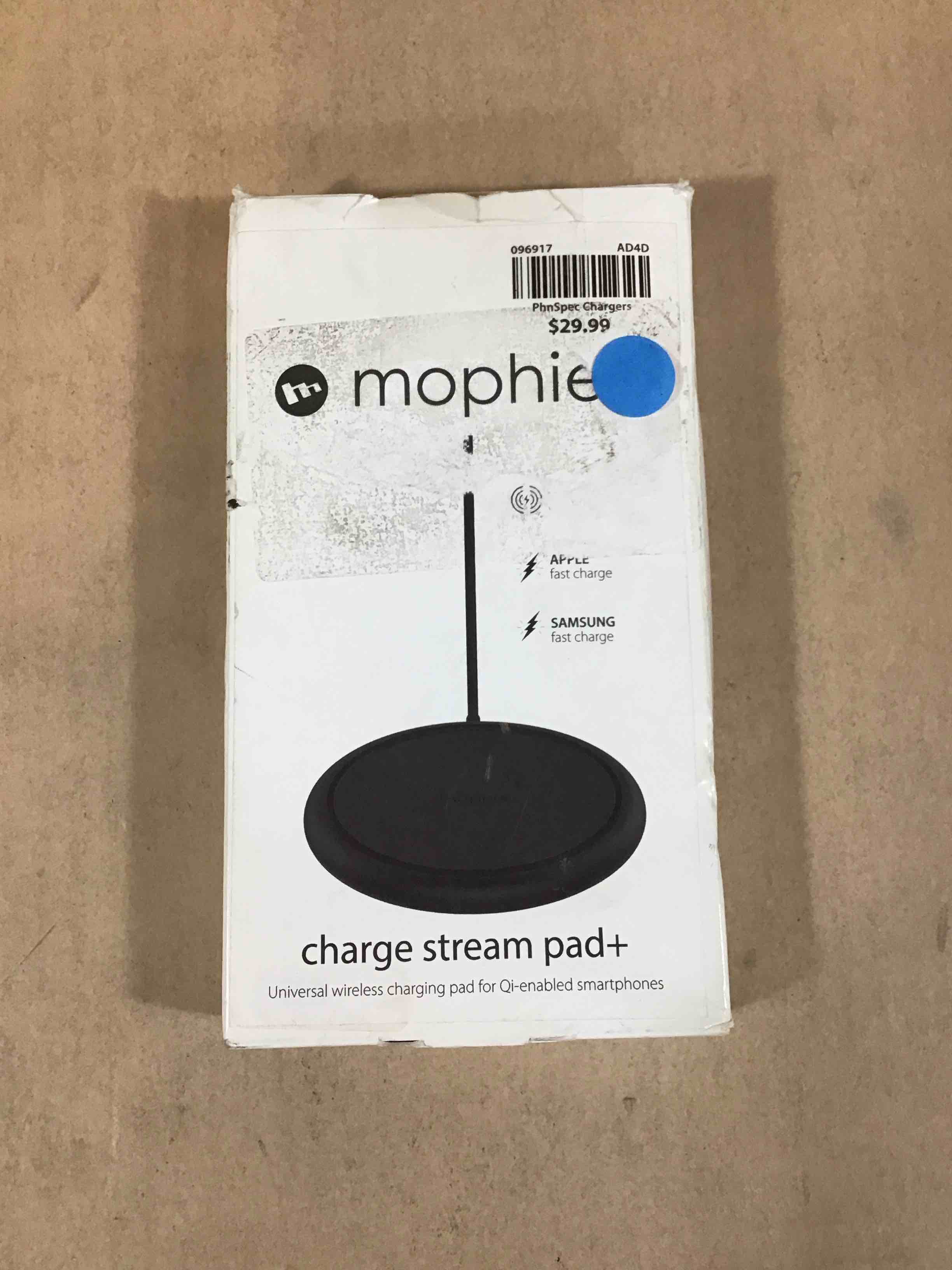 mophie charge stream pad+