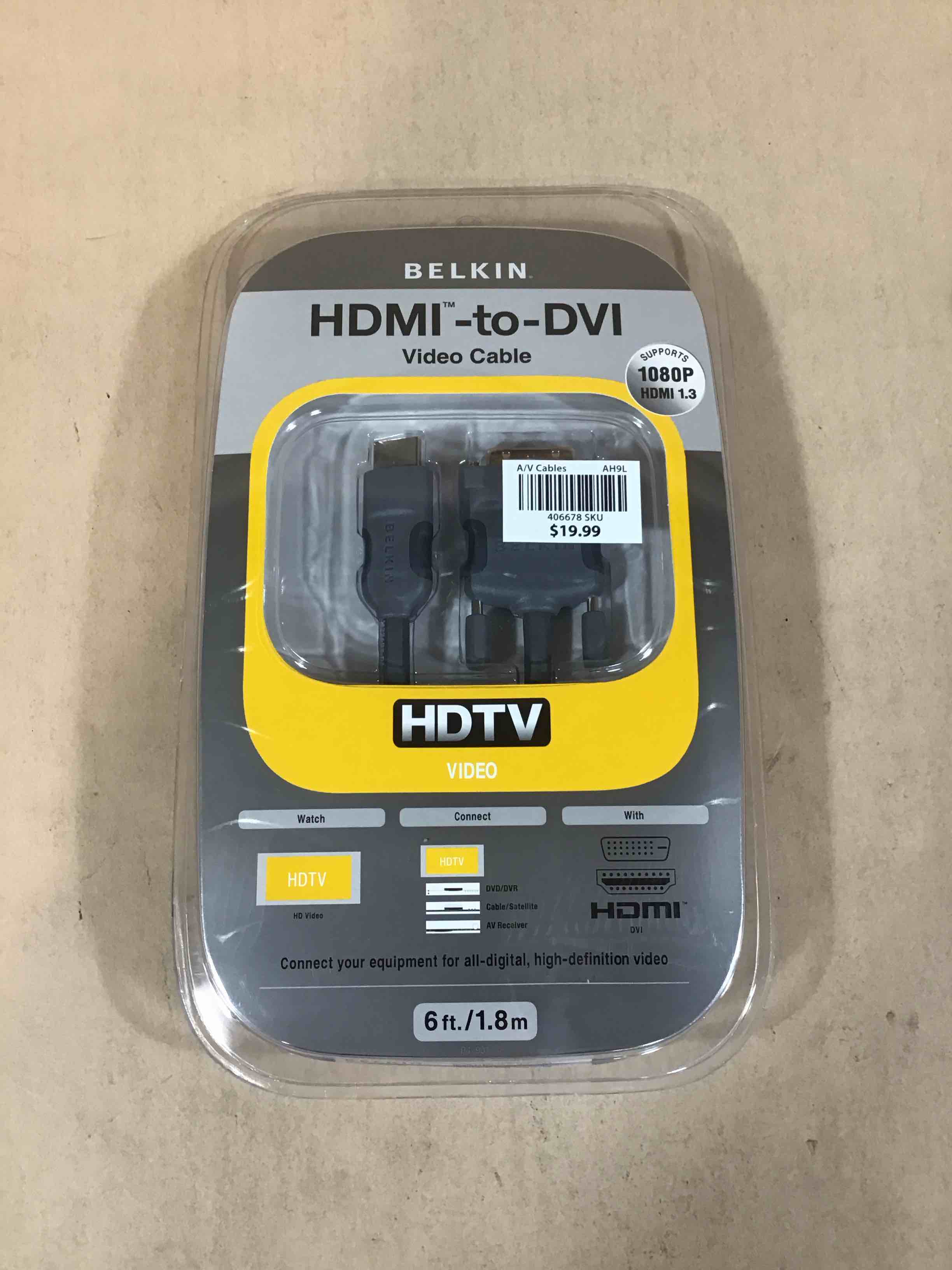 belkin hdmi to dvi-d cable
