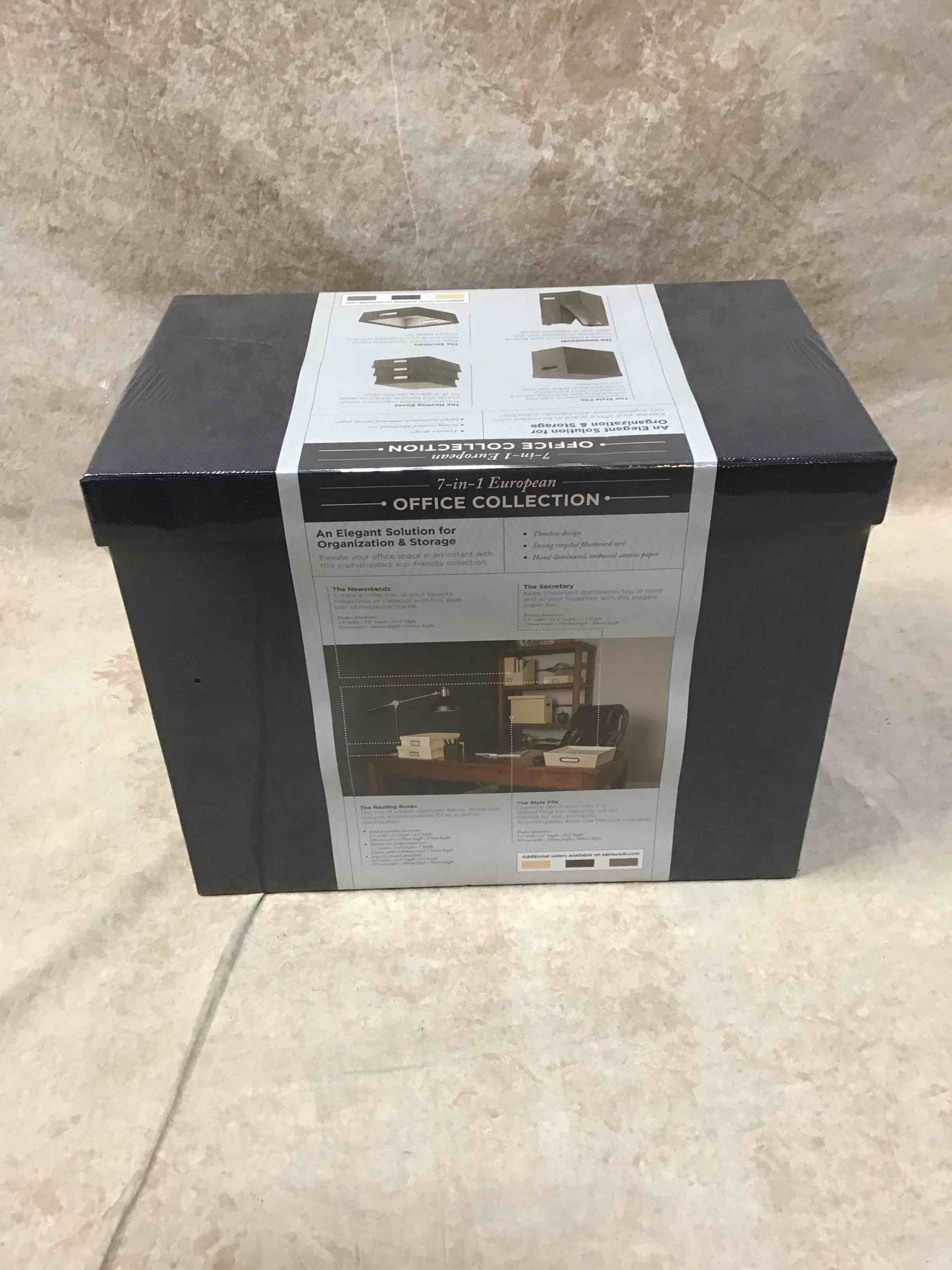 7 in 1 european storage office collection