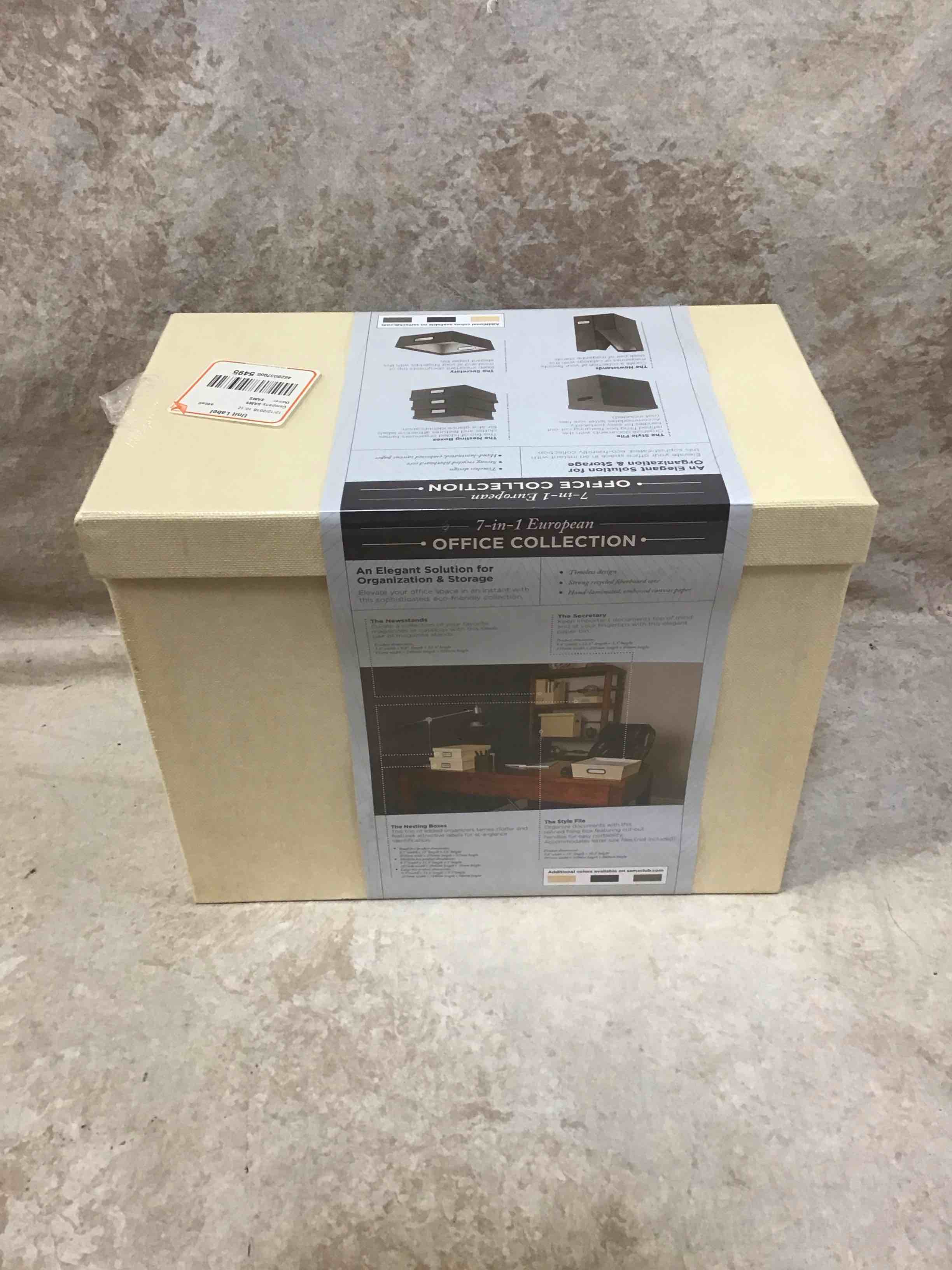 7 in 1 european storage office collection