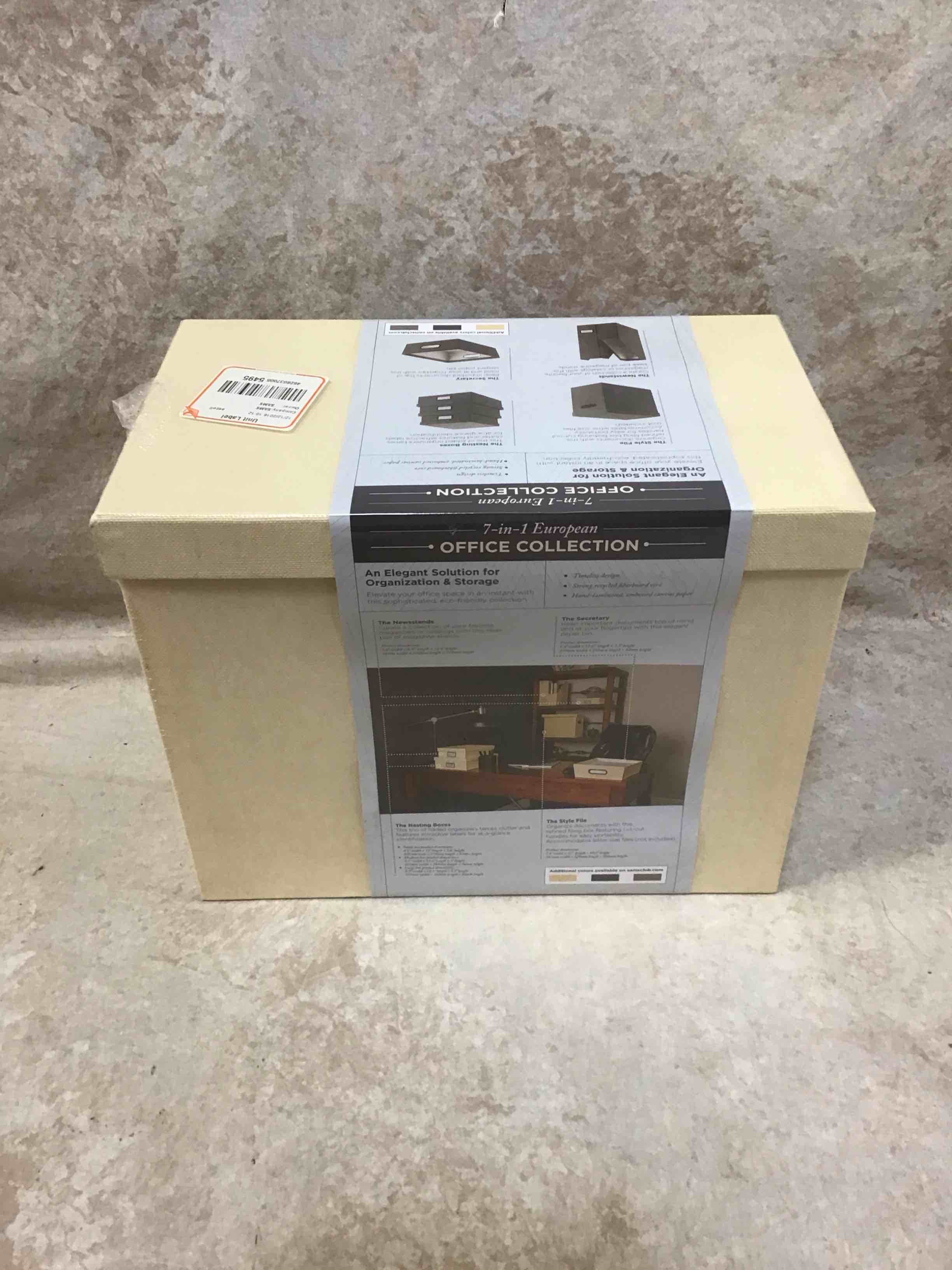 Condition photo showing New/Like New for 7 in 1 european storage office collection