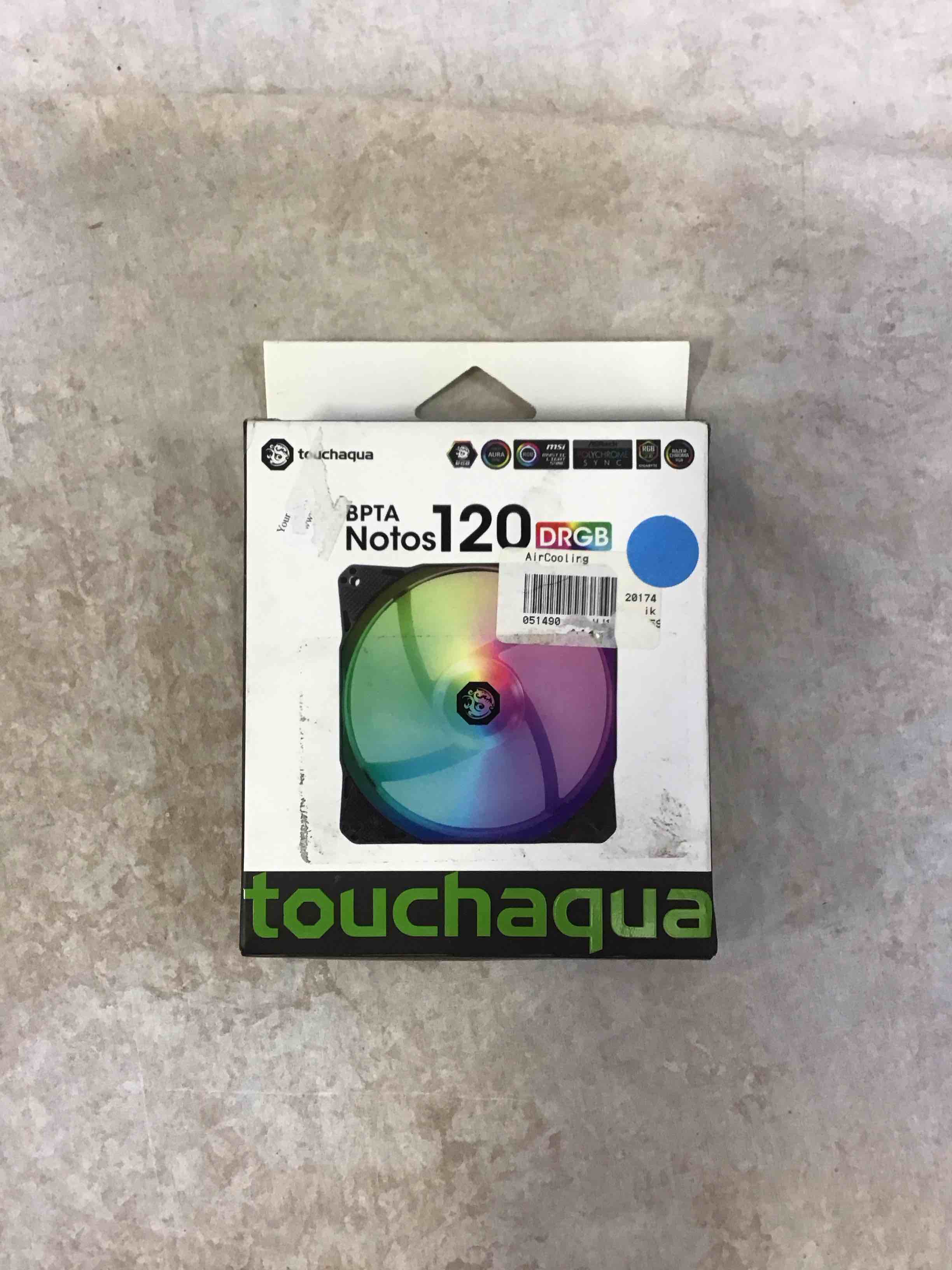 Condition photo showing Good Condition for bitspower notos 120mm case fan, drgb computer fan pwm pc cooling fan led high airflow 5v 3-pin addressable rgb 1800 rpm (1 pack)