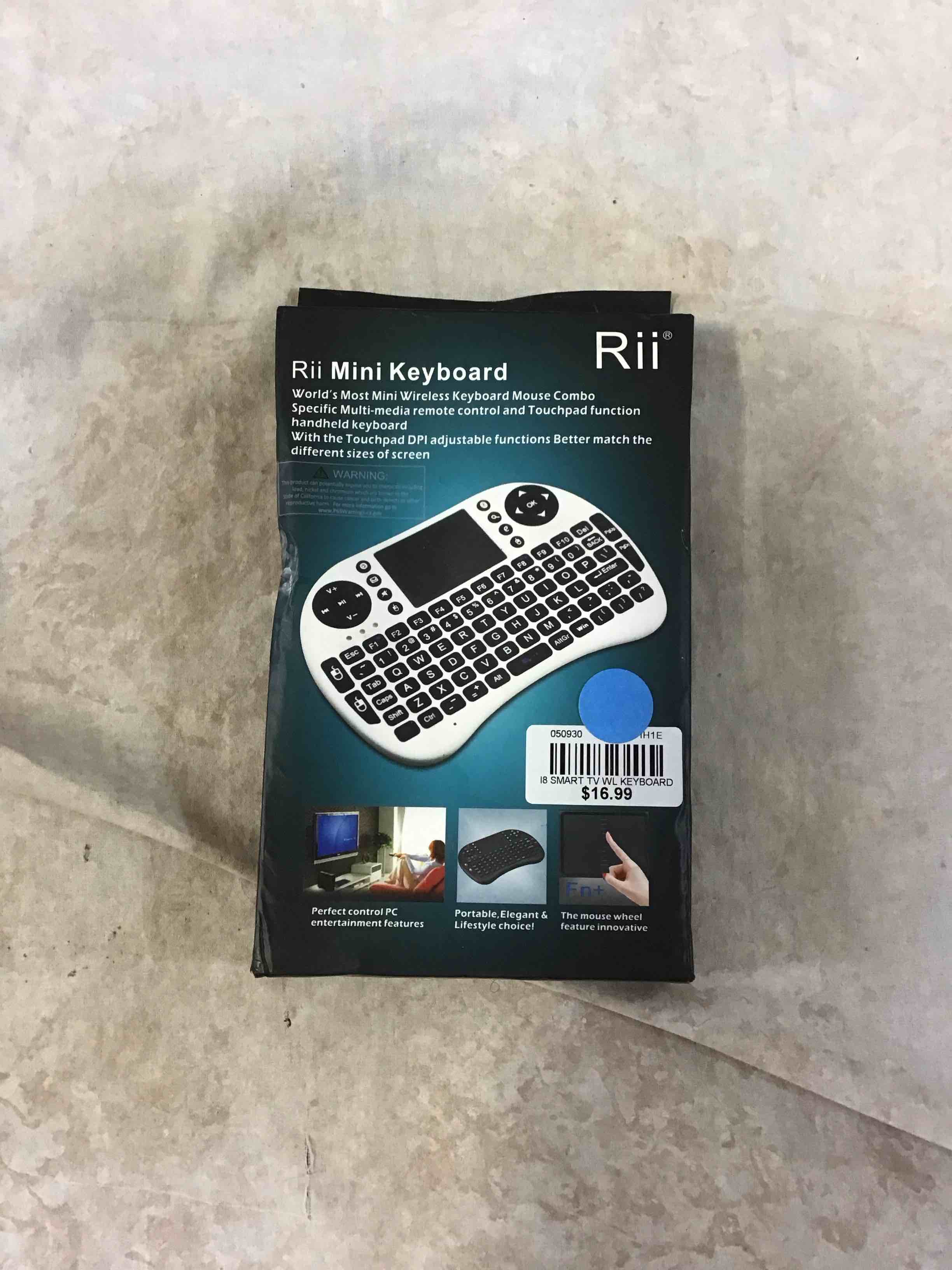 Condition photo showing Good Condition for riitek rii mini i8 2.4ghz portable wireless mini keyboard usb with touchpad mouse rt-mwk08rf