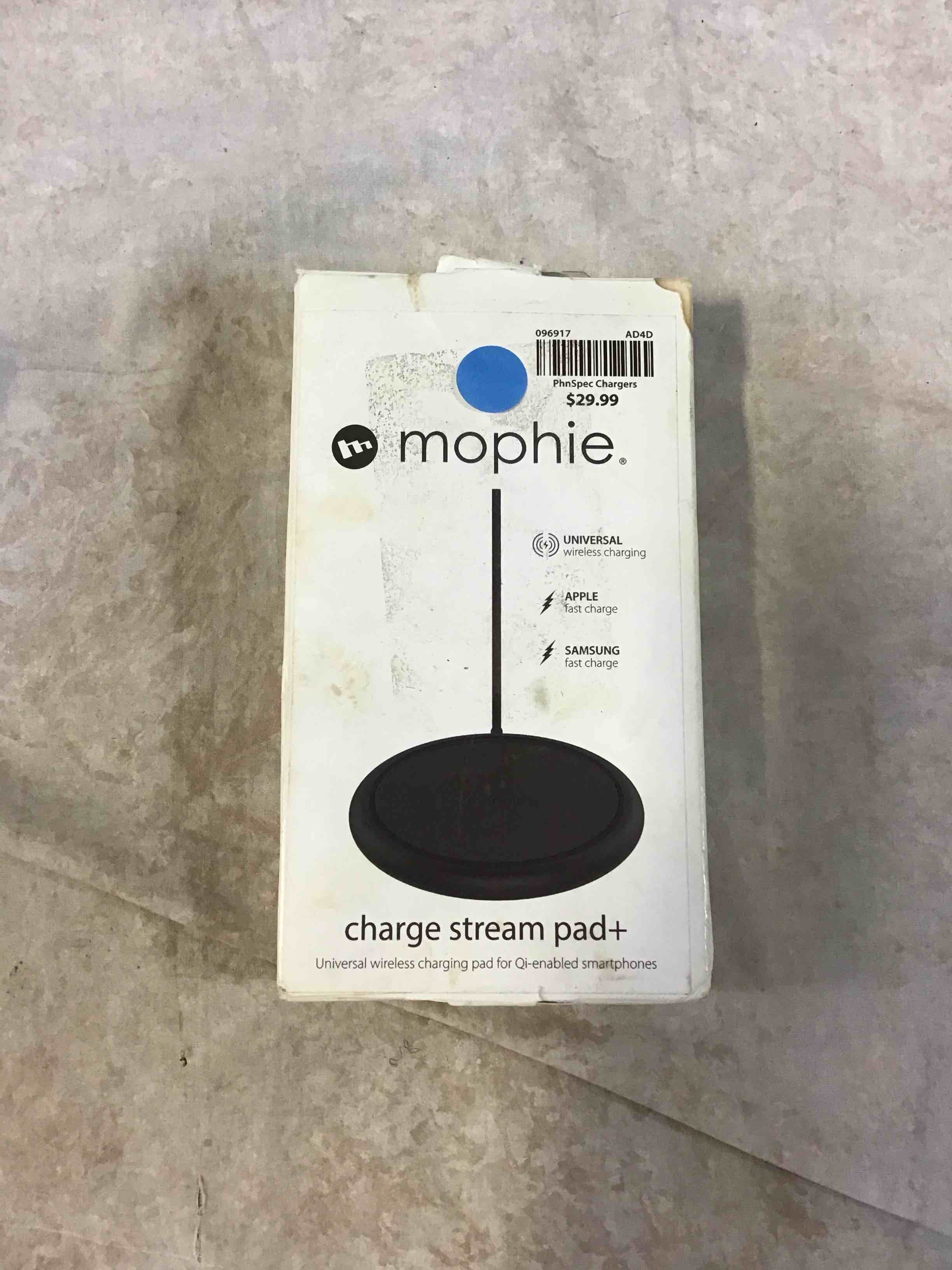 Condition photo showing Good Condition for charge stream pad+ (black)