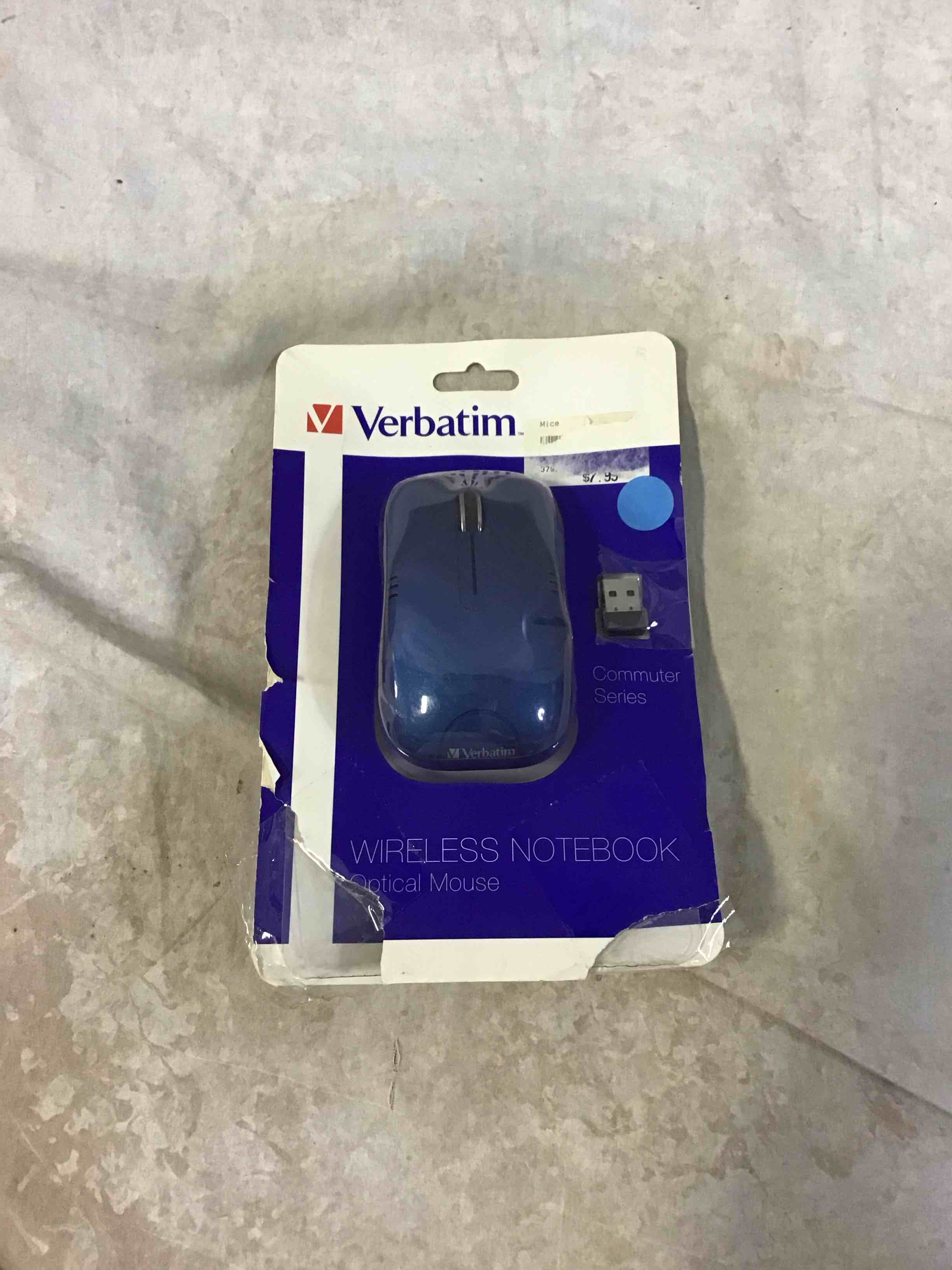 Condition photo showing Good Condition for verbatim wireless notebook optical mouse commuter series matte blue