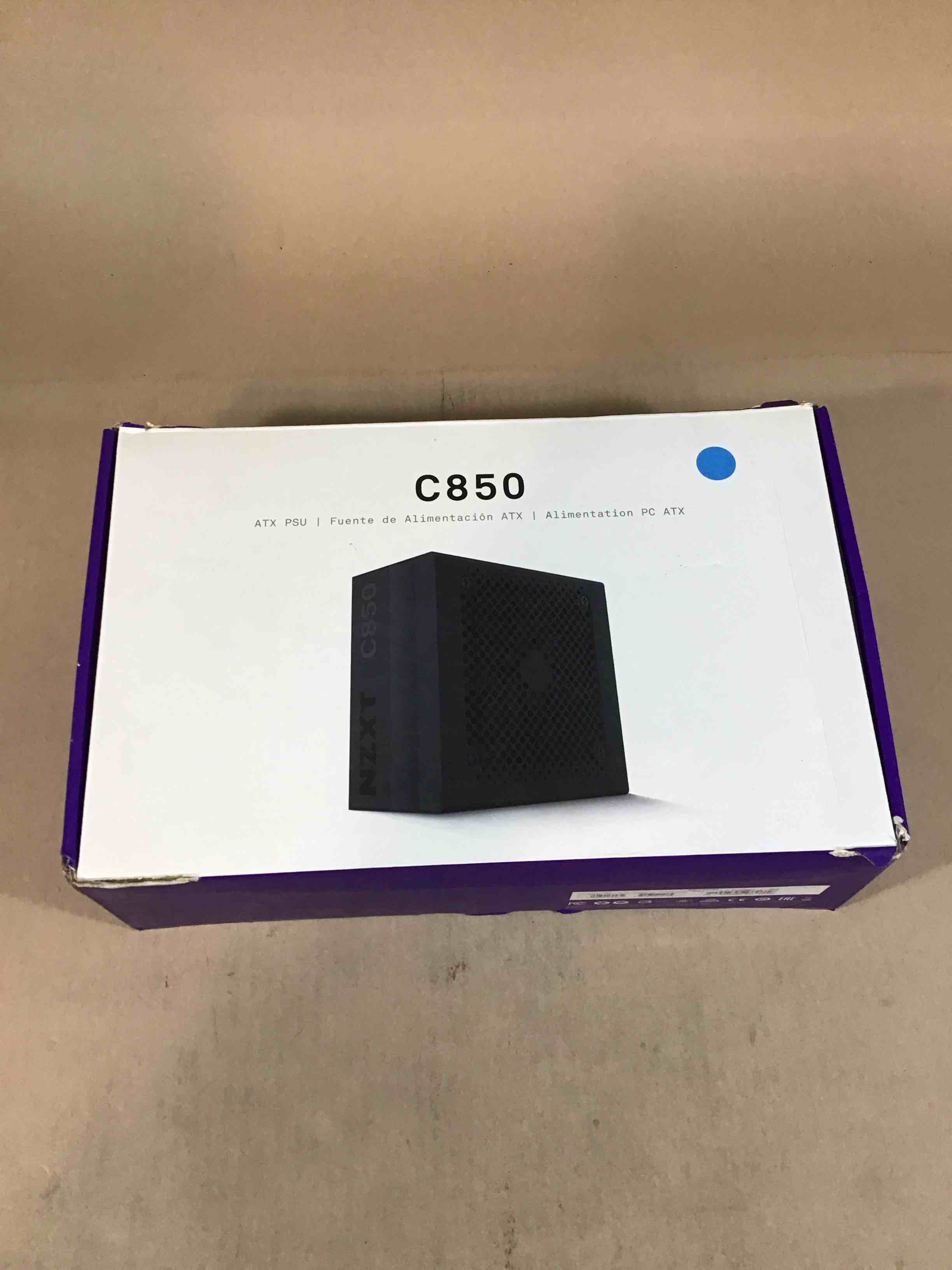nzxt c850 atx gaming power supply - black