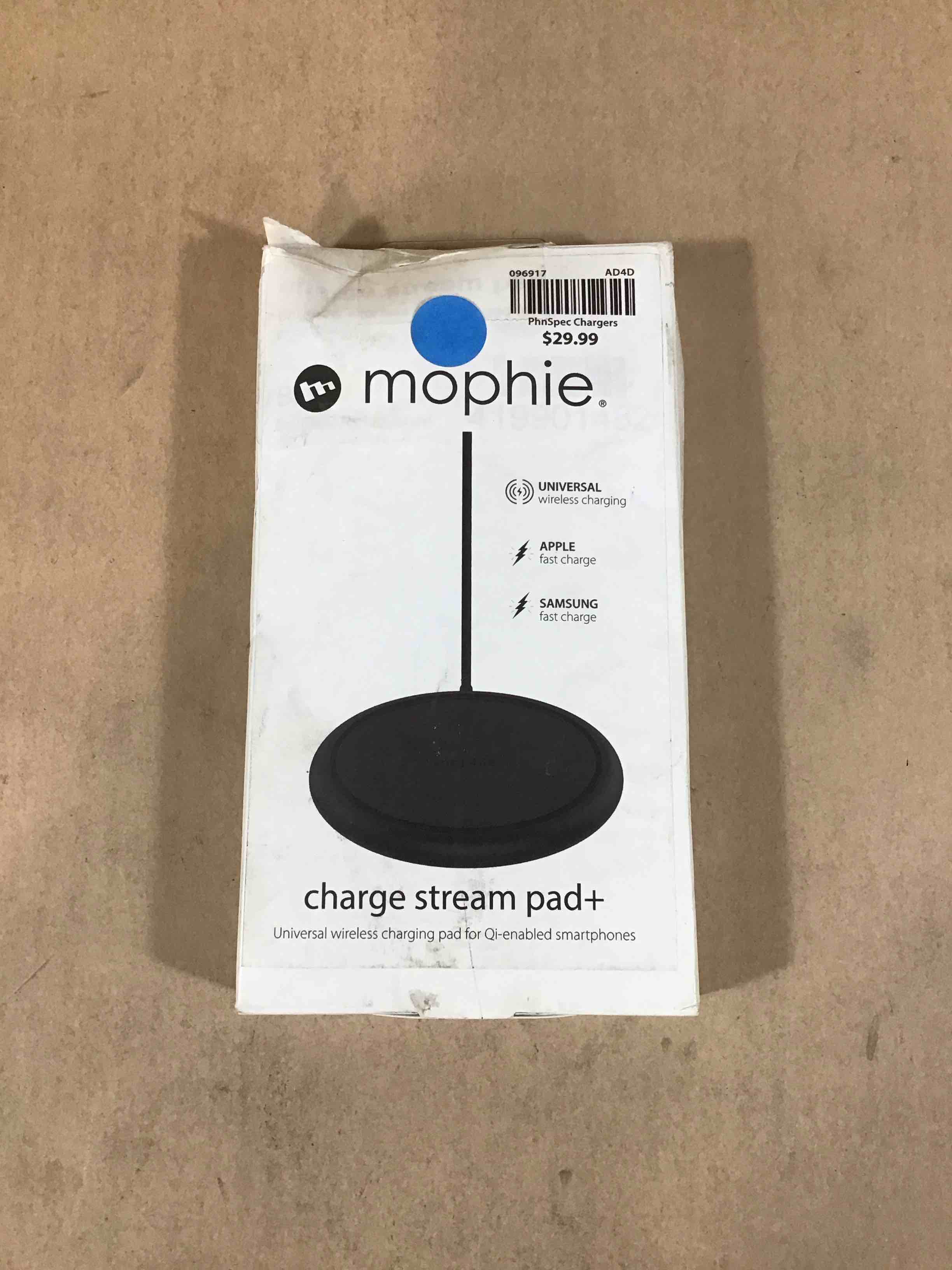 charge stream pad+ (black)