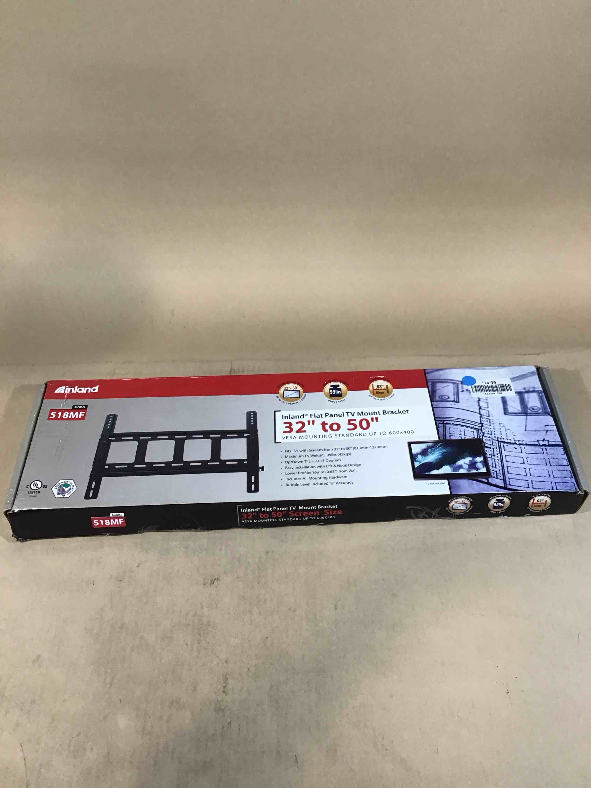 inland 32”-50” tv mount