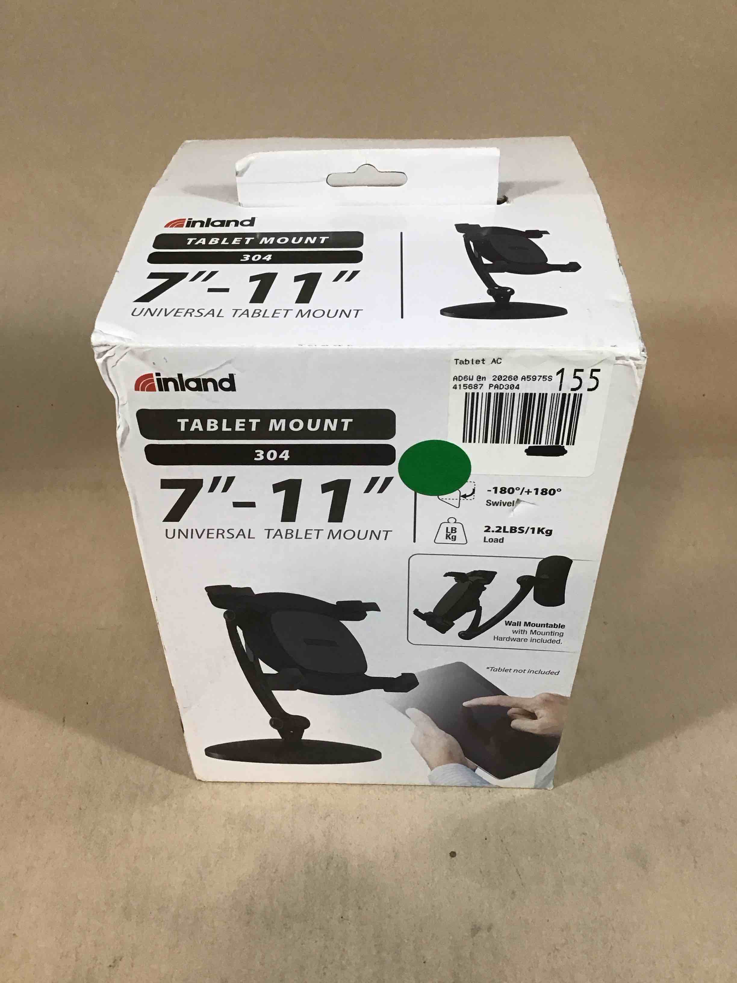 Condition photo showing New/Like New for inland tablet mount 304 7" - 11" universal table mount