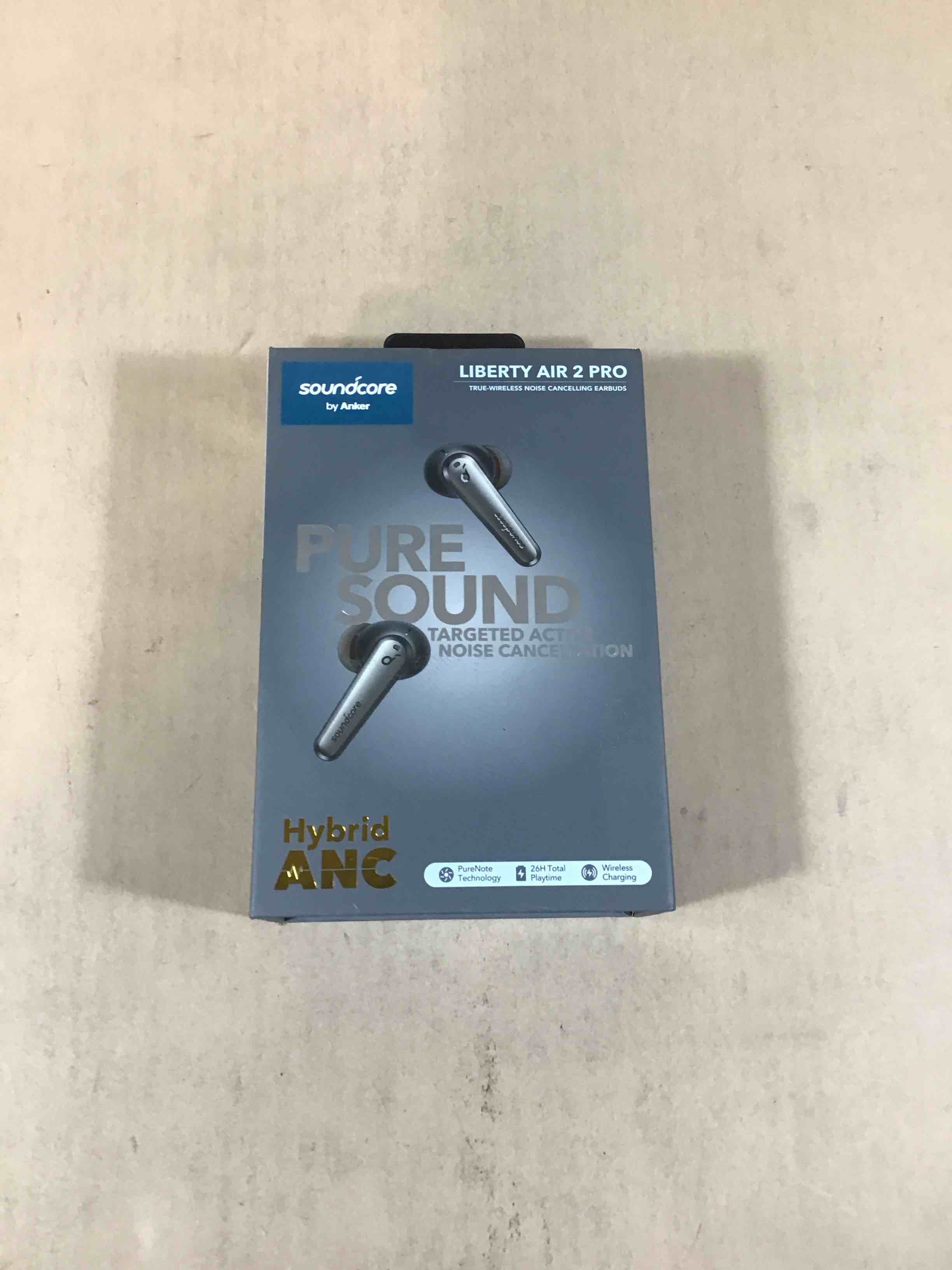 soundcore by anker liberty air 2 pro true wireless bluetooth noise cancelling earbuds - black