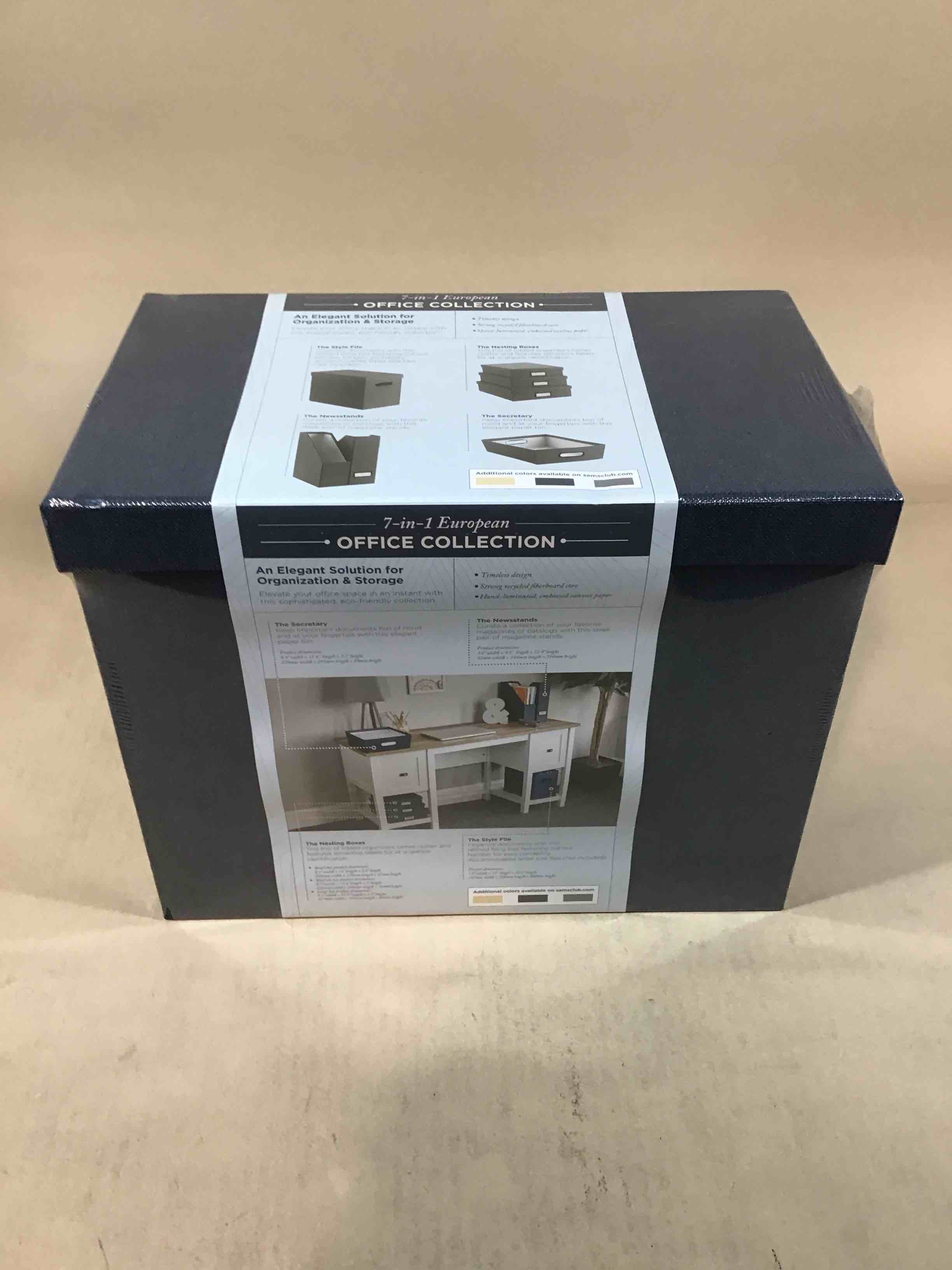 Condition photo showing New/Like New for 7 in 1 european storage office collection