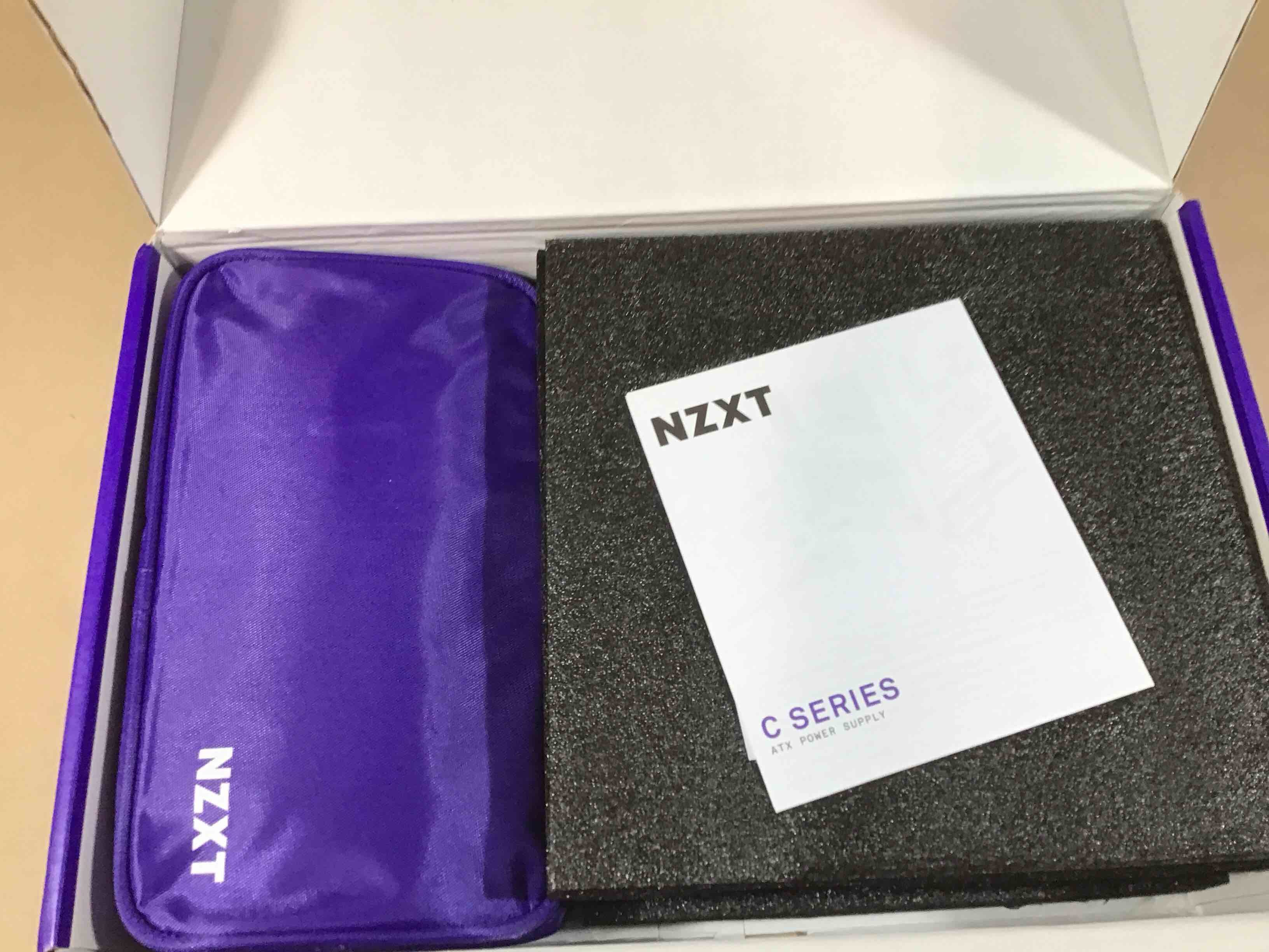 Condition photo showing Good Condition for nzxt c750 atx gaming power supply - black