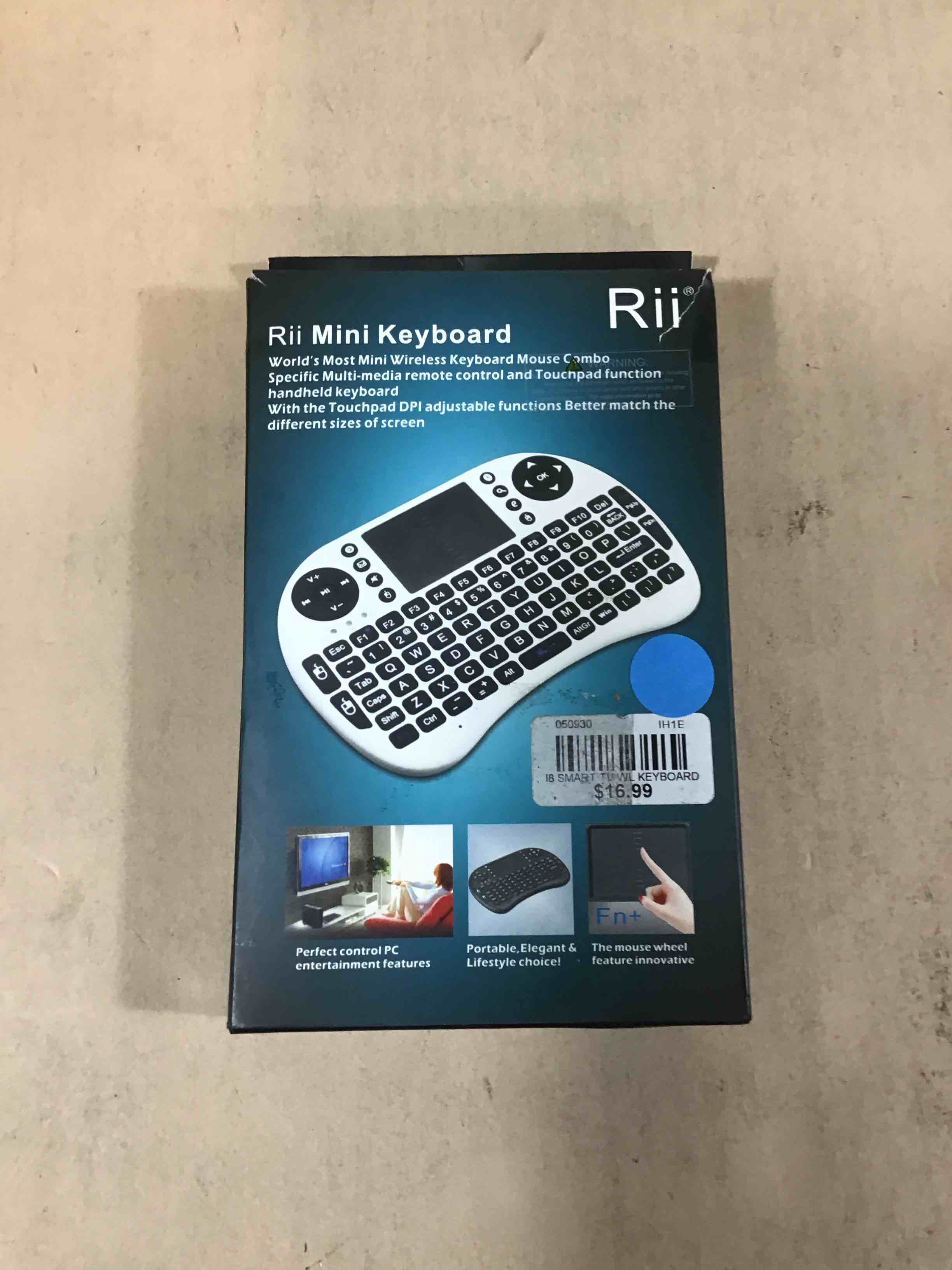 Condition photo showing Good Condition for riitek rii mini i8 2.4ghz portable wireless mini keyboard usb with touchpad mouse rt-mwk08rf