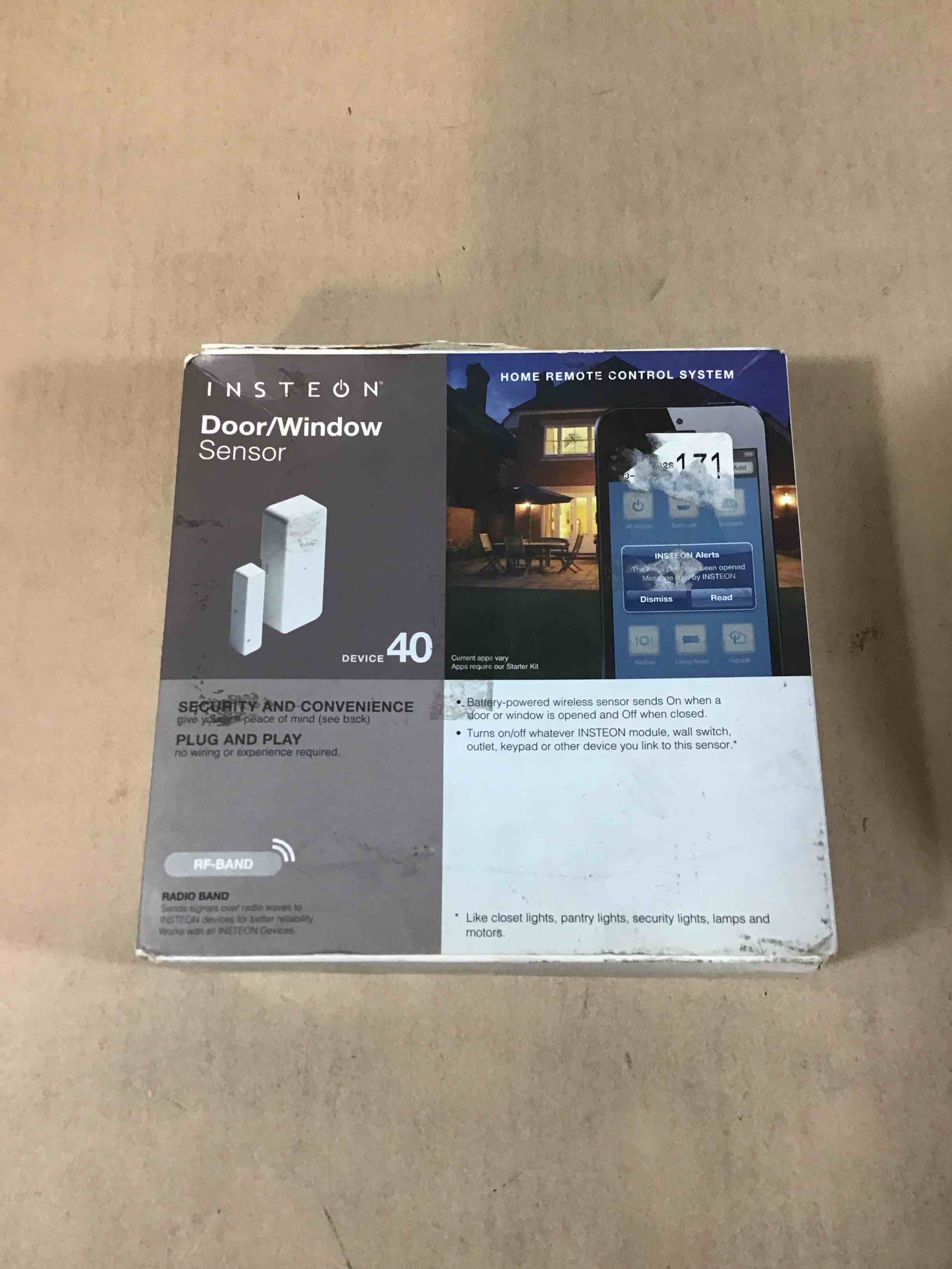 Condition photo showing Good Condition for insteon - triggerlinc wireless sensor - white