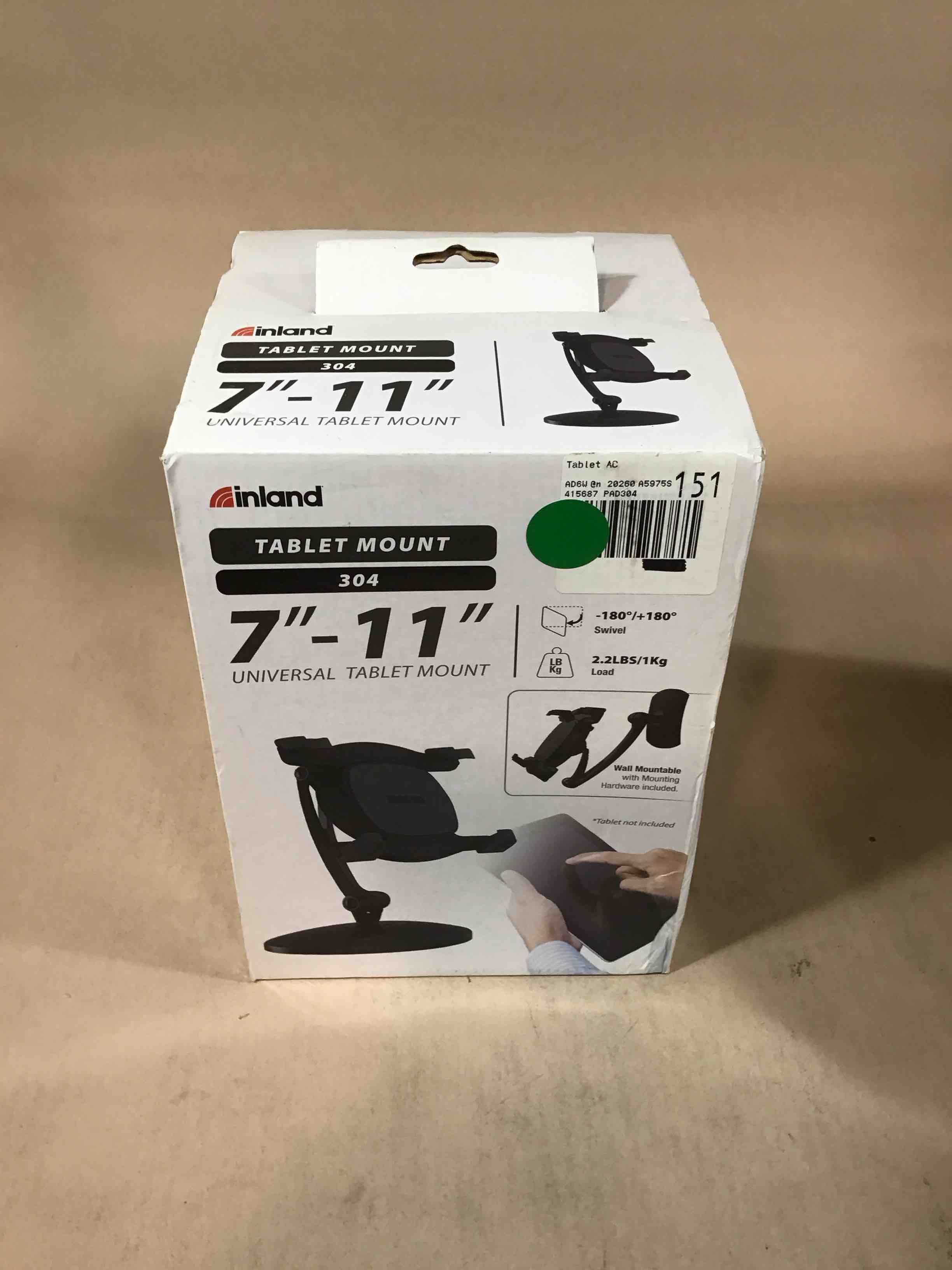 Condition photo showing New/Like New for inland tablet mount 304 7" - 11" universal table mount