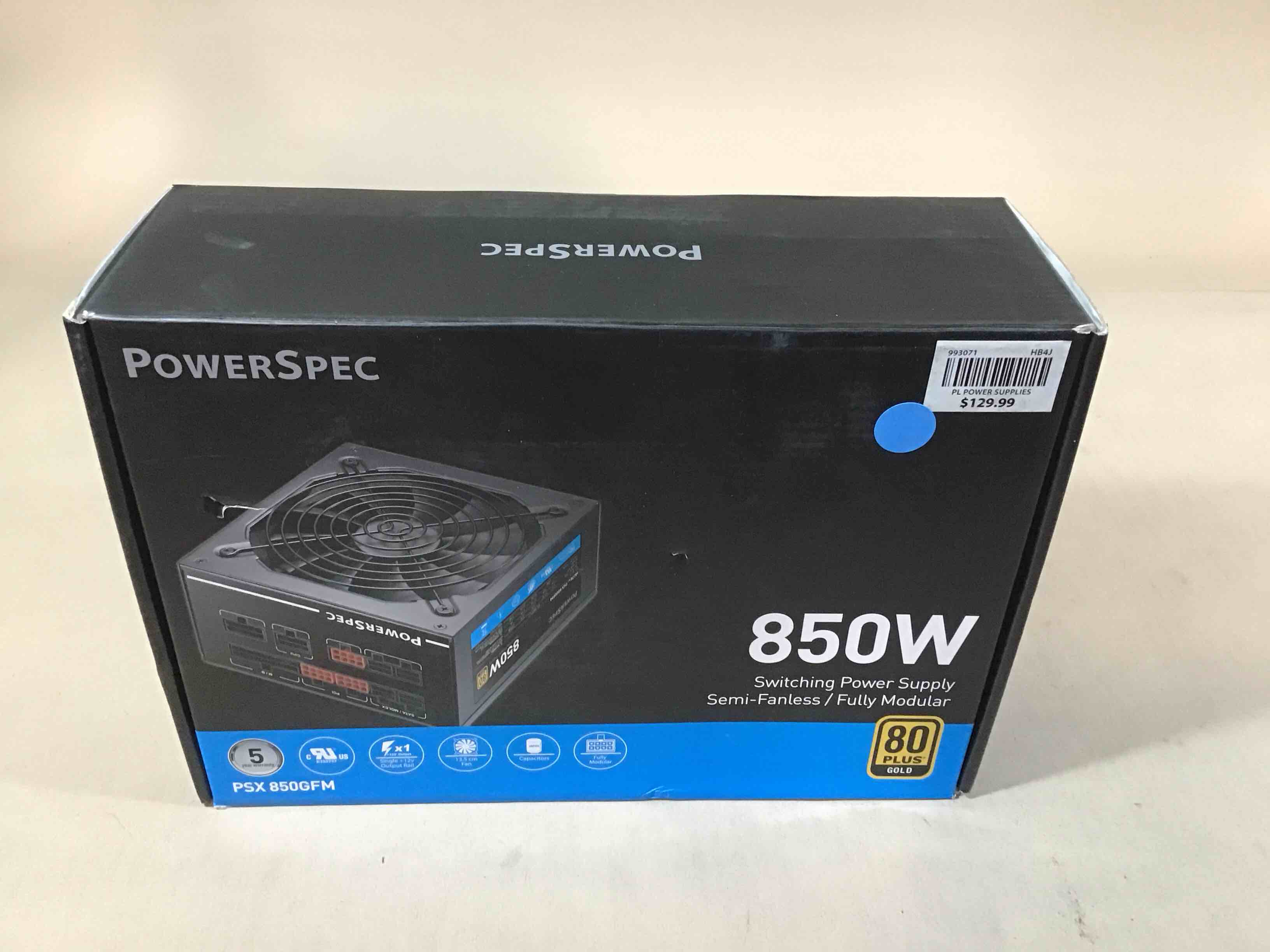powerspec 850w power supply 