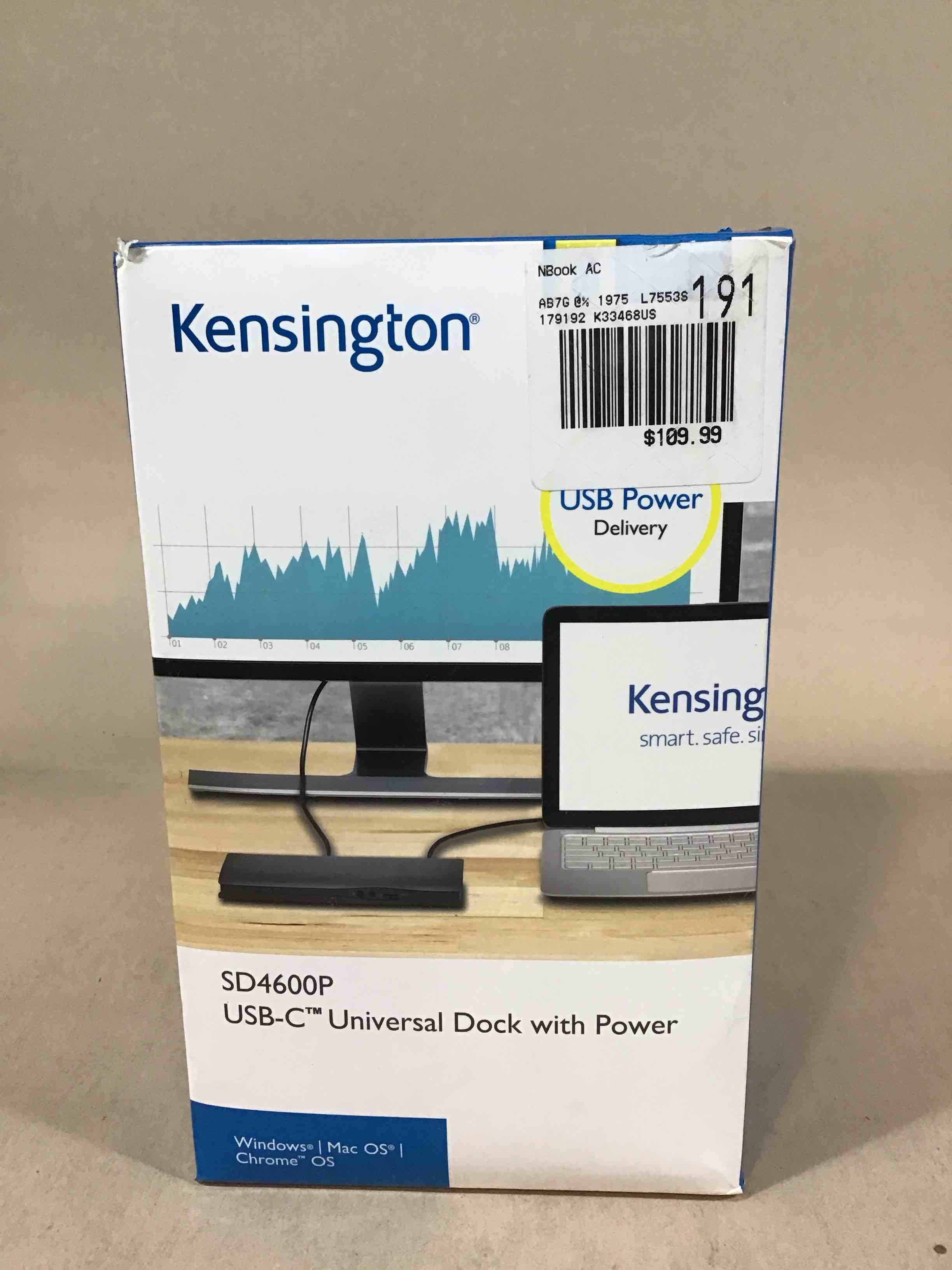 kensington sd4600p usb-c docking station