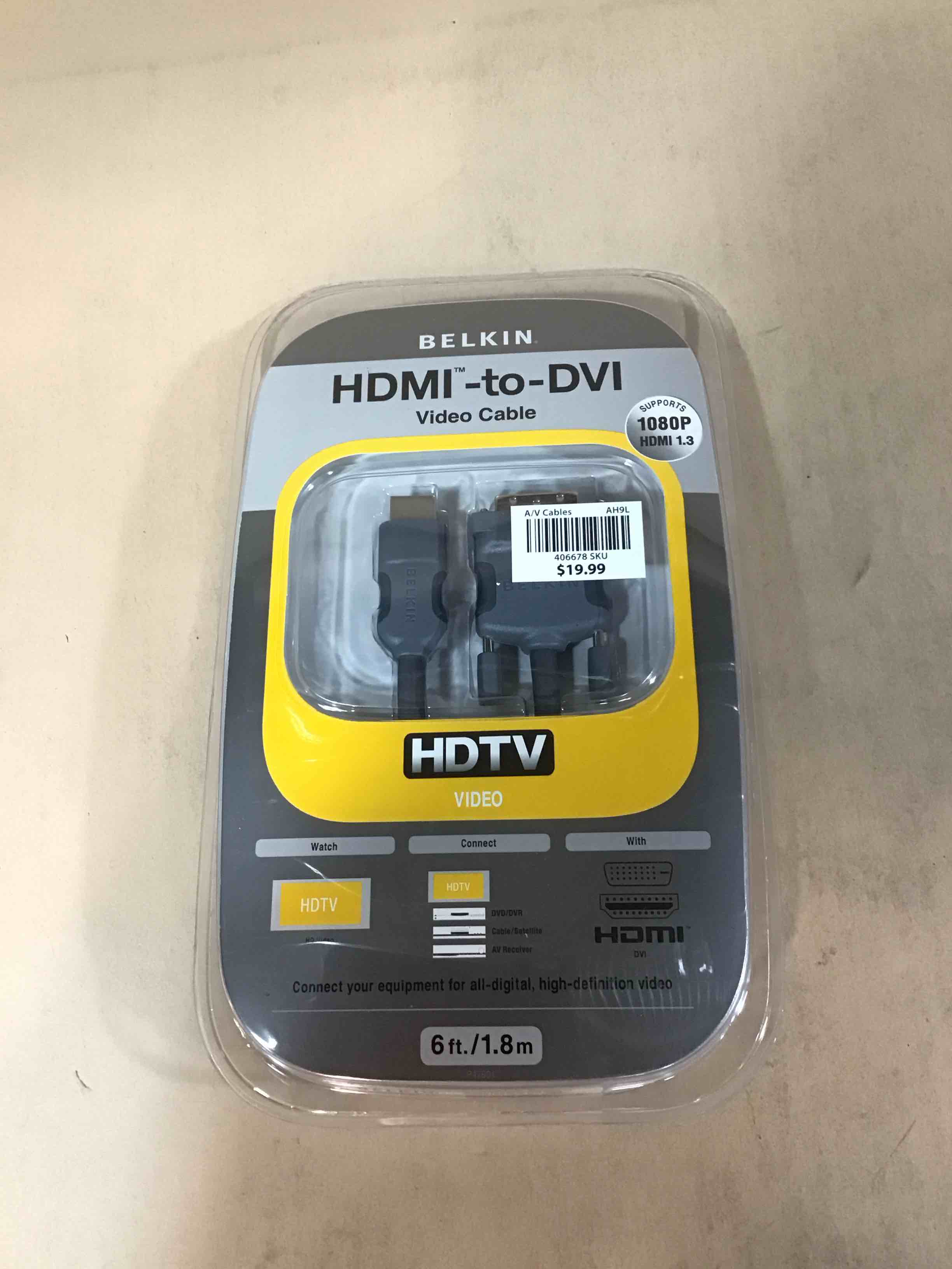 belkin hdmi to dvi-d cable