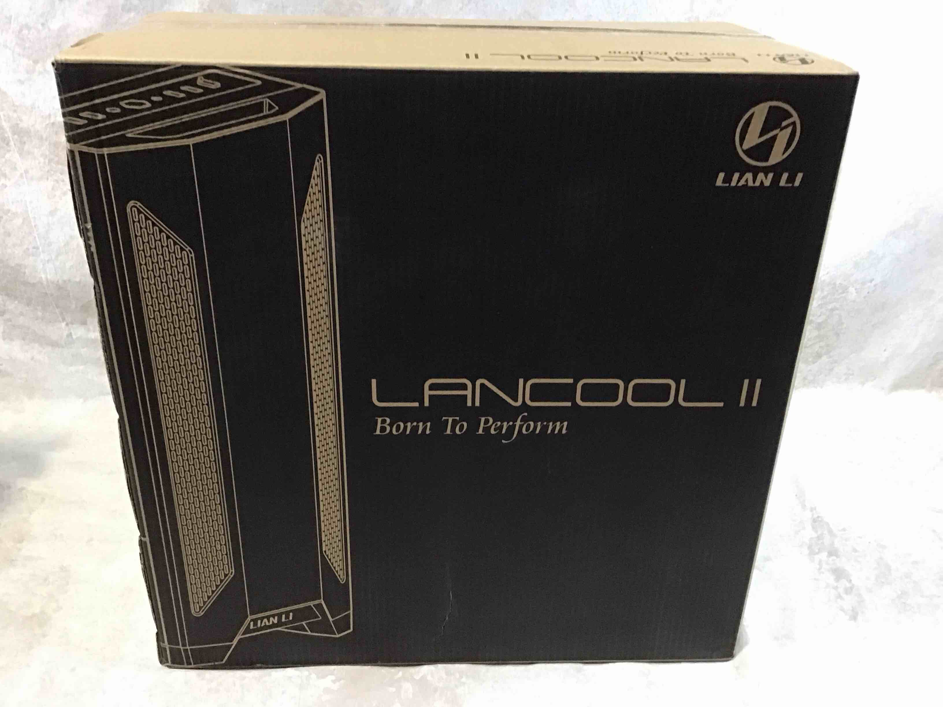 Condition photo showing New/Like New for lancool ii - x - tower - extended atx - no power supply - black - usb/audio