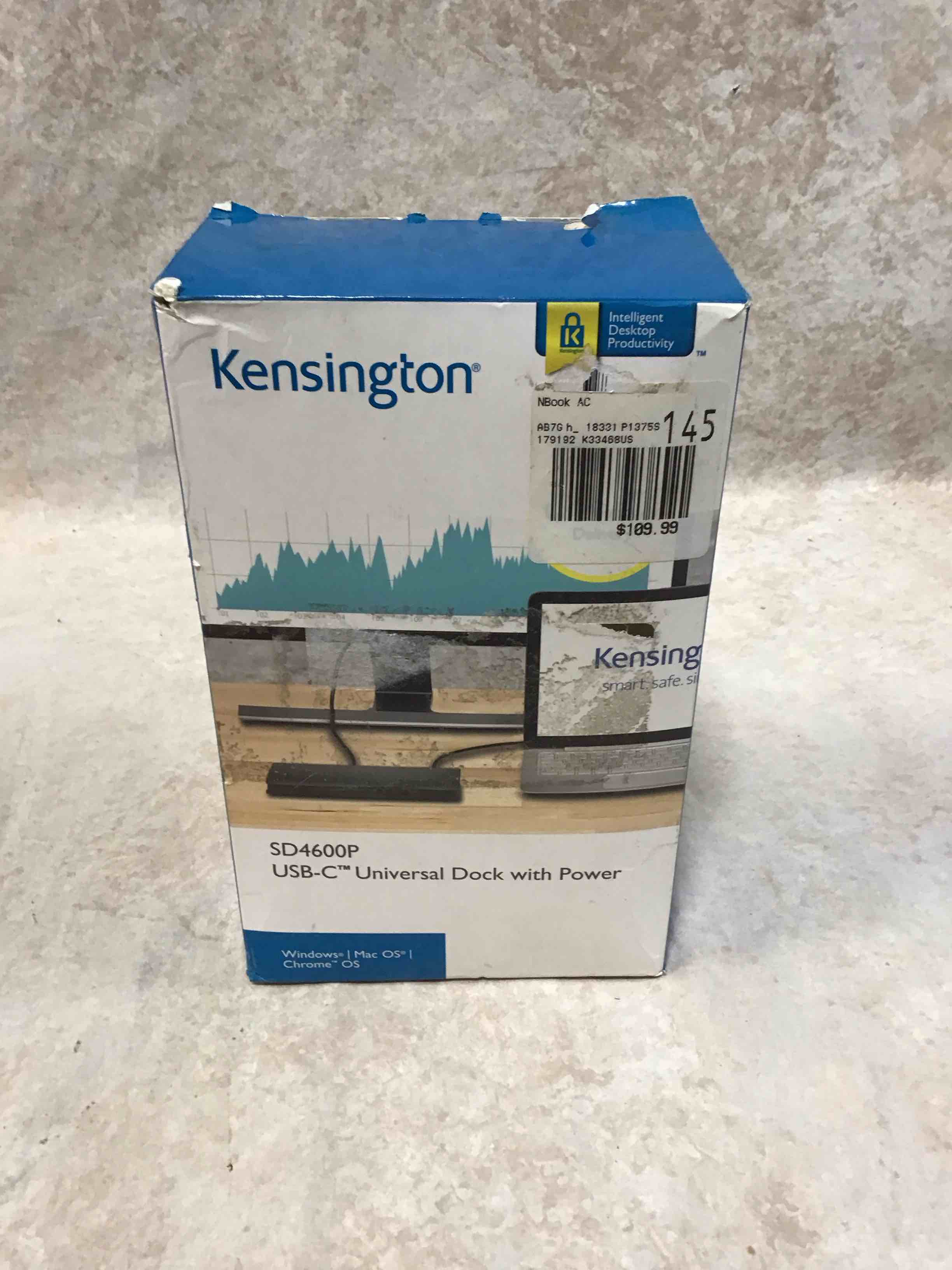 Condition photo showing Good Condition for kensington sd4600p usb-c docking station