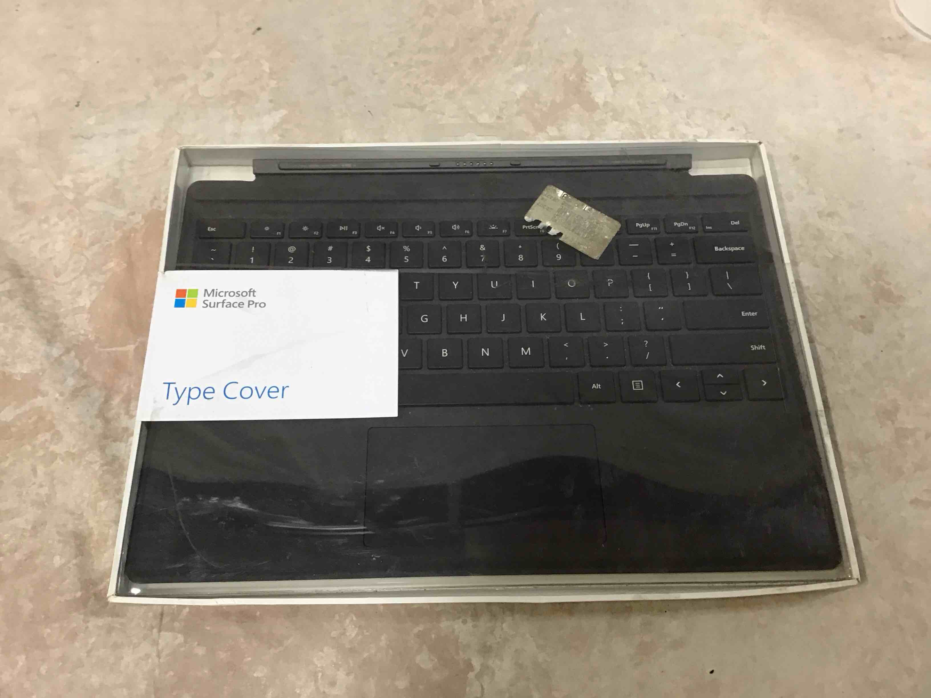 Condition photo showing Good Condition for microsoft - surface pro signature type cover for pro 3, pro 4, pro 5, pro 6, pro 7, pro 7+ - black