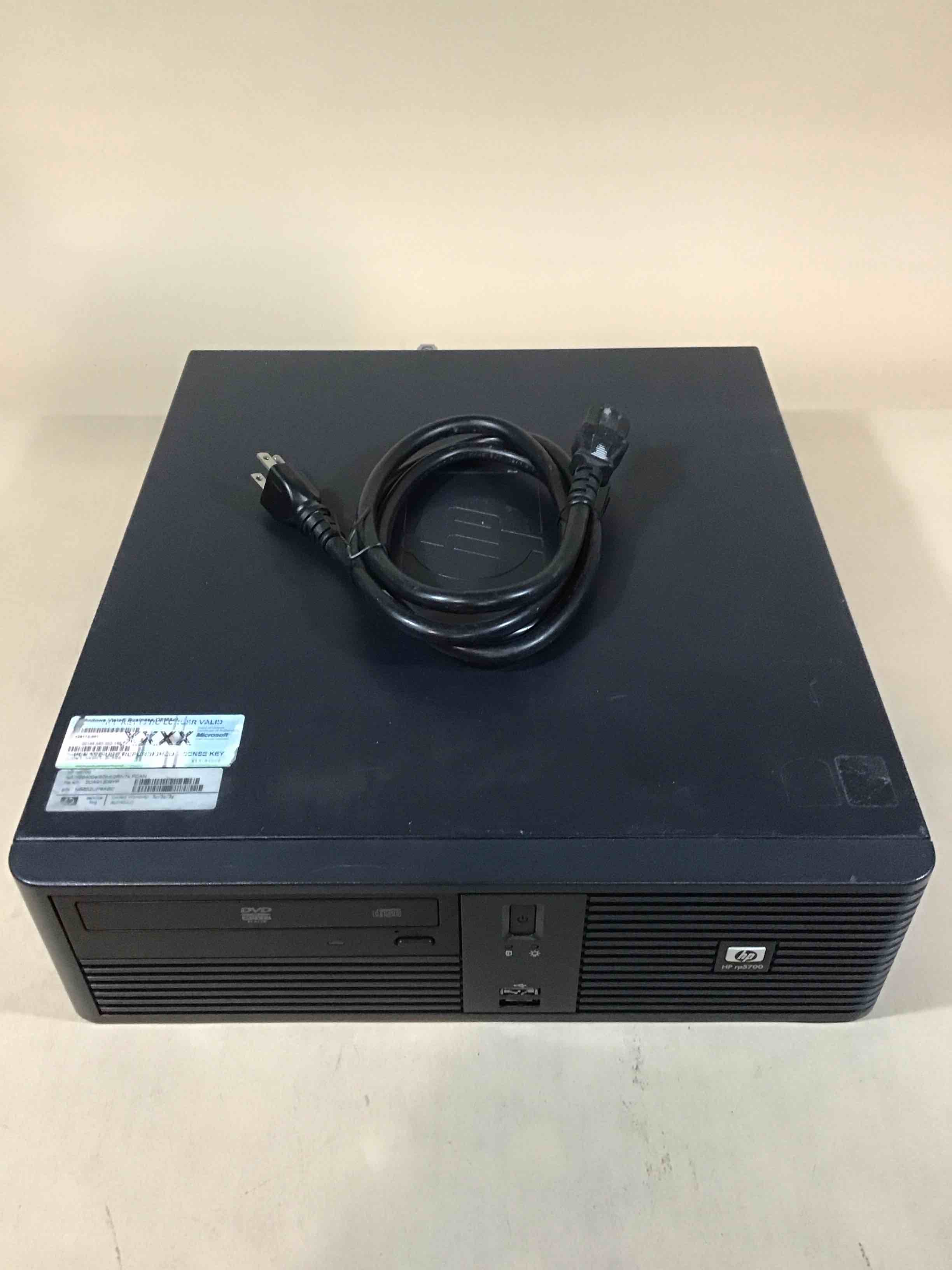 Condition photo showing Good Condition for hp rp5700 desktop computer