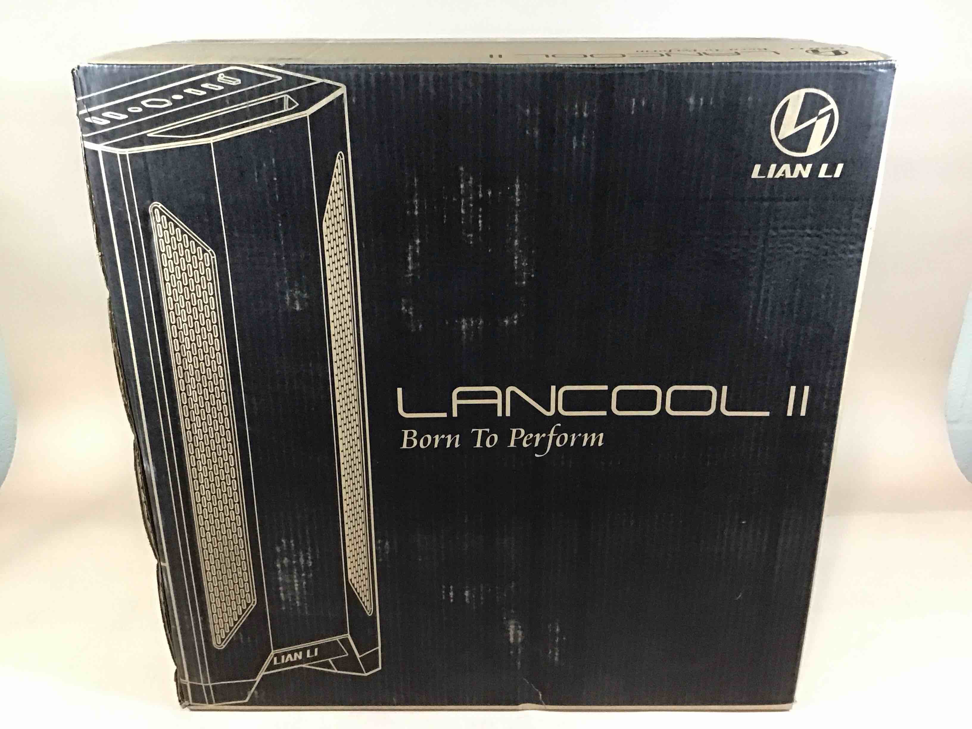 Condition photo showing New/Like New for lancool ii - x - tower - extended atx - no power supply - black - usb/audio