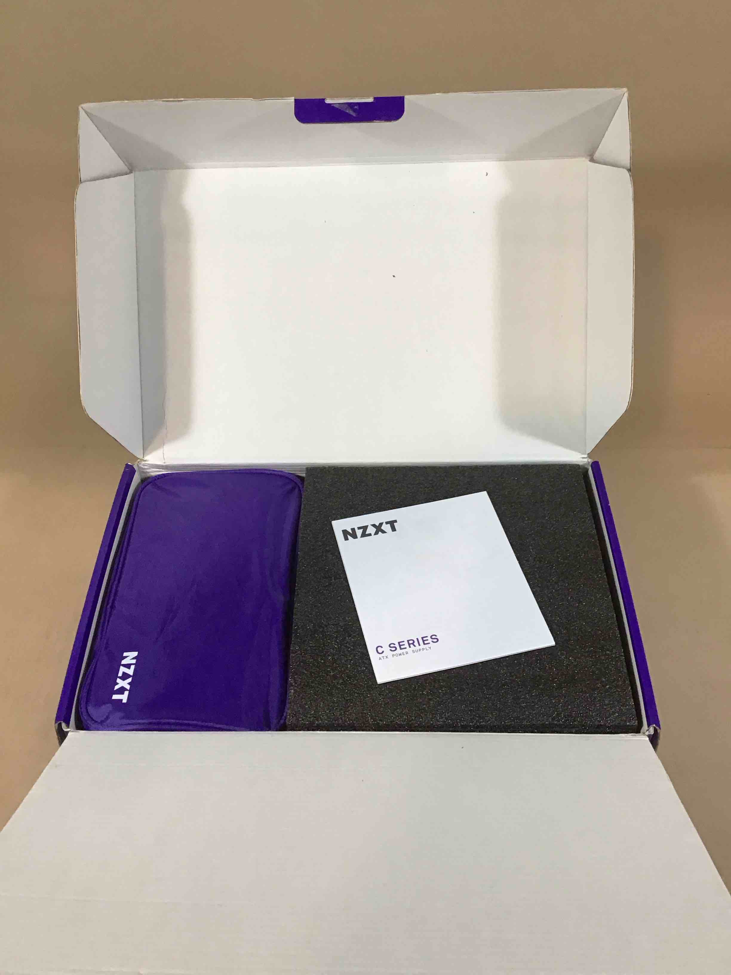 Condition photo showing New/Like New for nzxt c850 atx gaming power supply - black