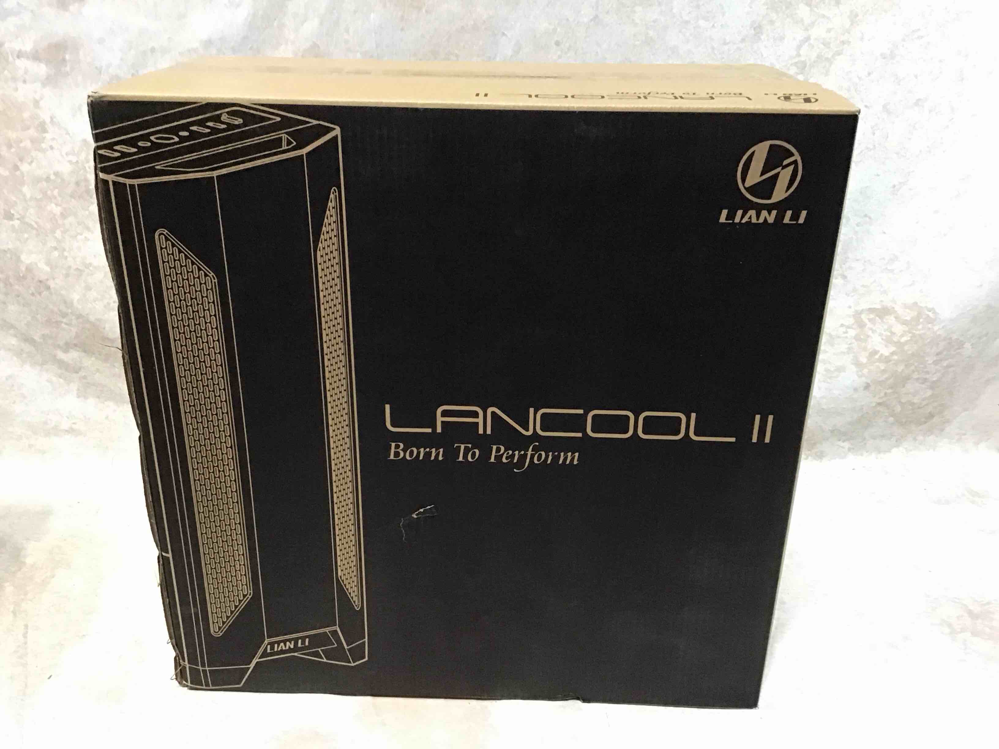 lancool ii - x - tower - extended atx - no power supply - black - usb/audio